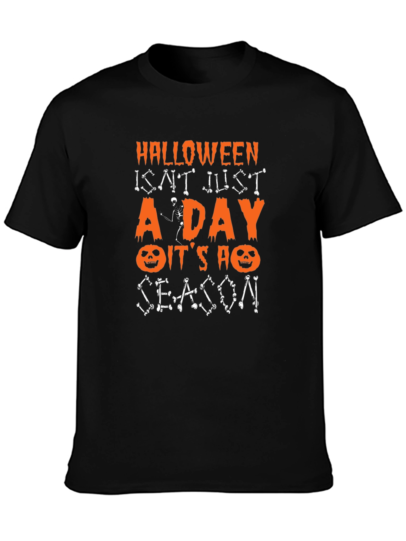 Halloween Season Graphic Tee - Spooky Fun!