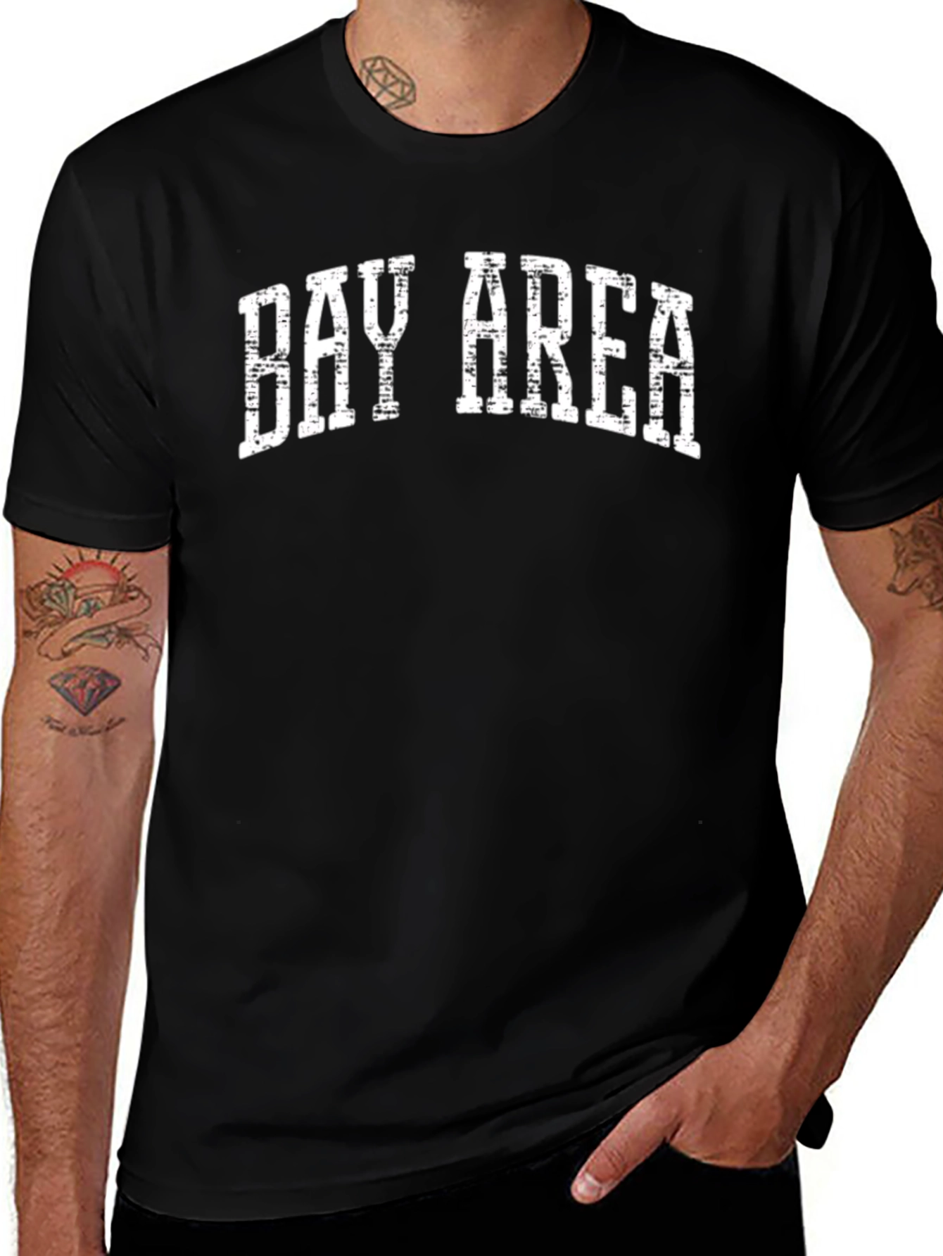 Bay Area Black T-Shirt