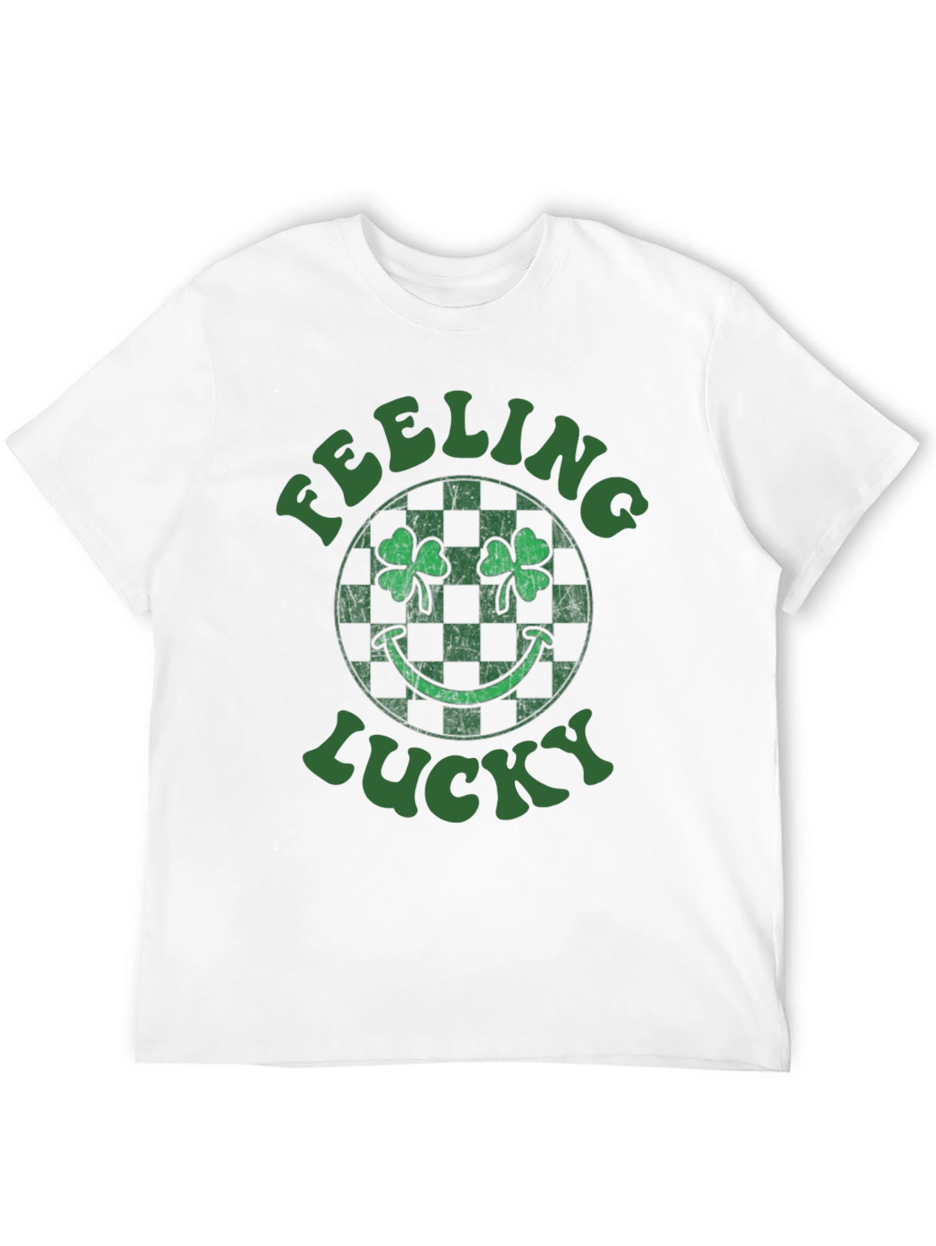Feeling Lucky St. Patricks Day Shamrock T-Shirt