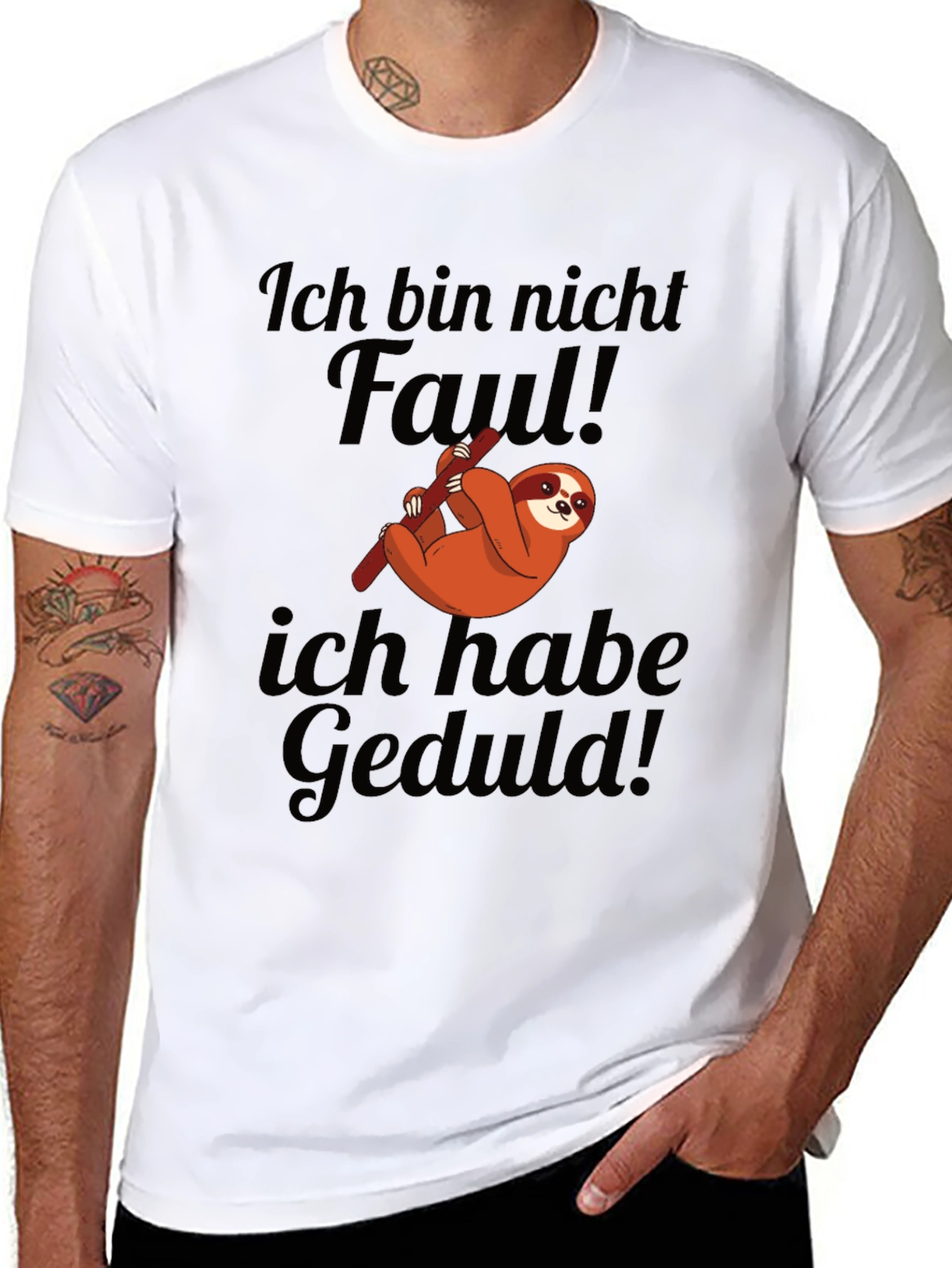 Ich bin nicht faul Sloth Tee