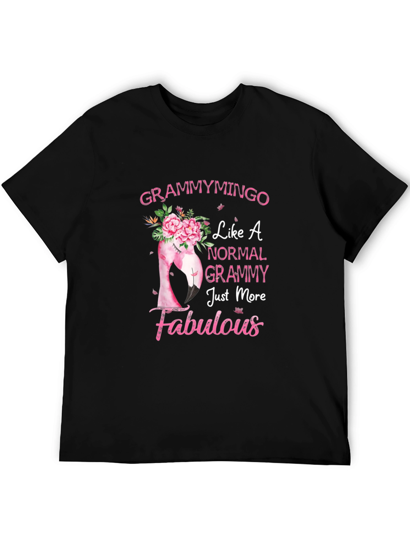 Grammymingo Flamingo T-Shirt - Fabulous Grammy Gift