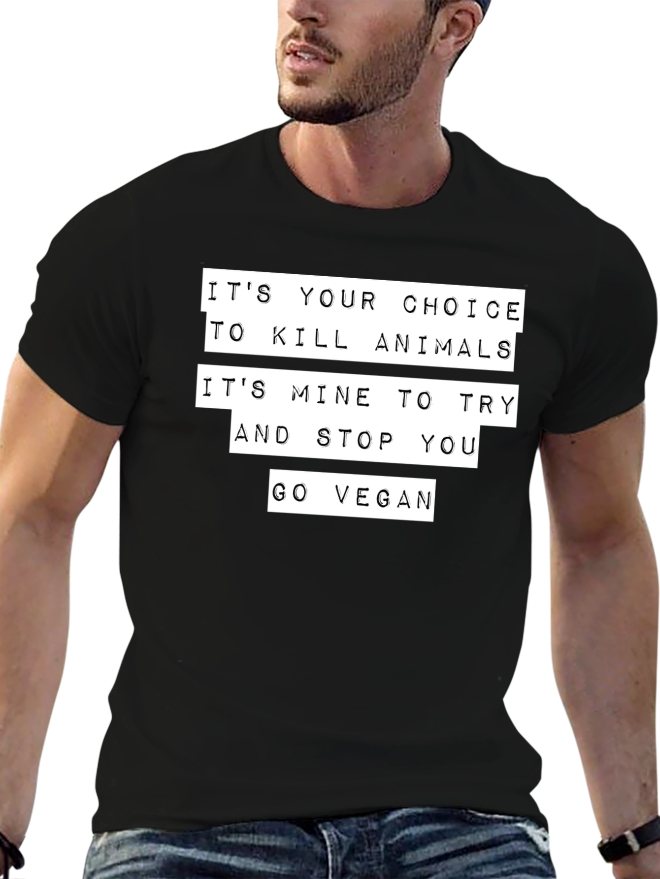 Vegan Choice T-Shirt - Animal Rights Tee