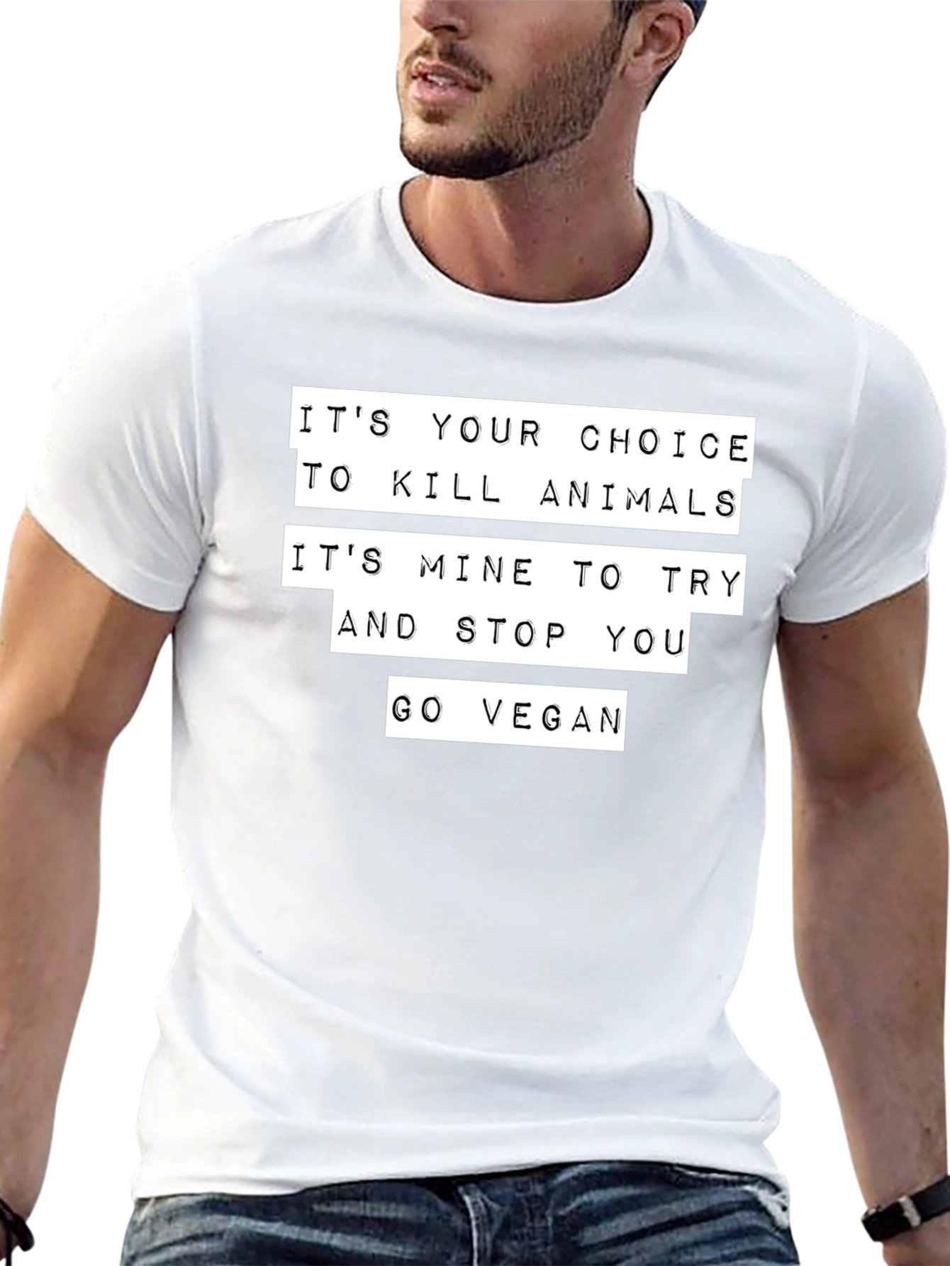 Vegan Choice T-Shirt - Animal Rights Tee