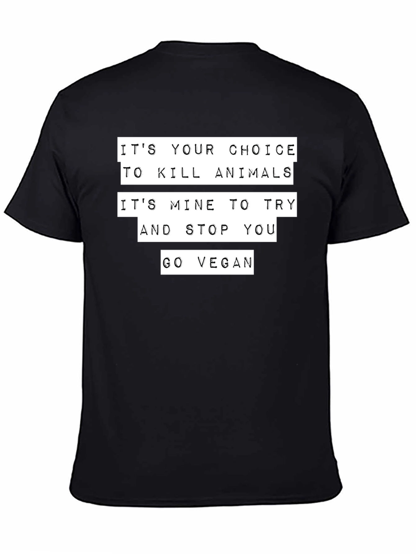Vegan Choice T-Shirt - Animal Rights Tee