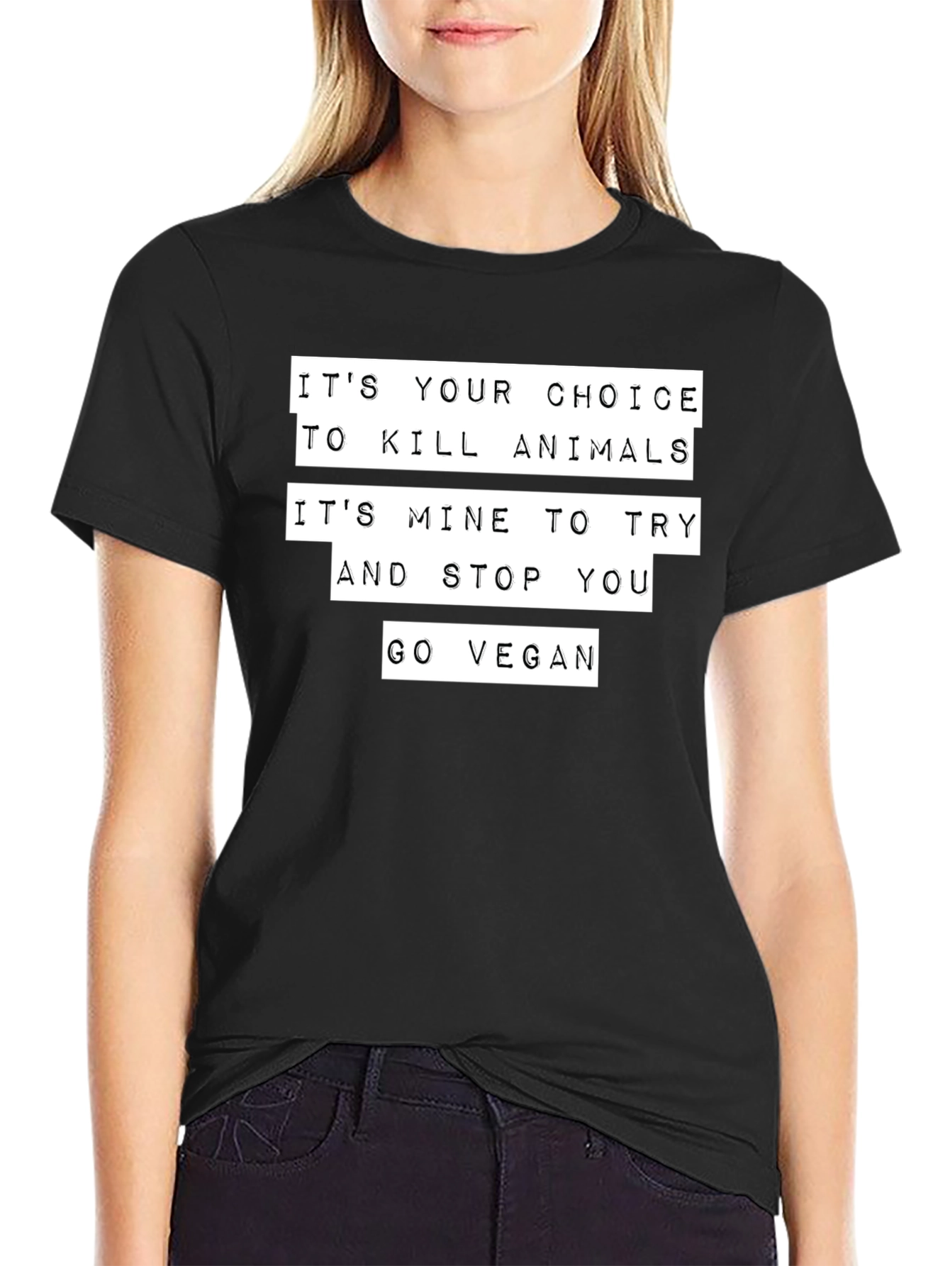Vegan Choice T-Shirt - Animal Rights Tee
