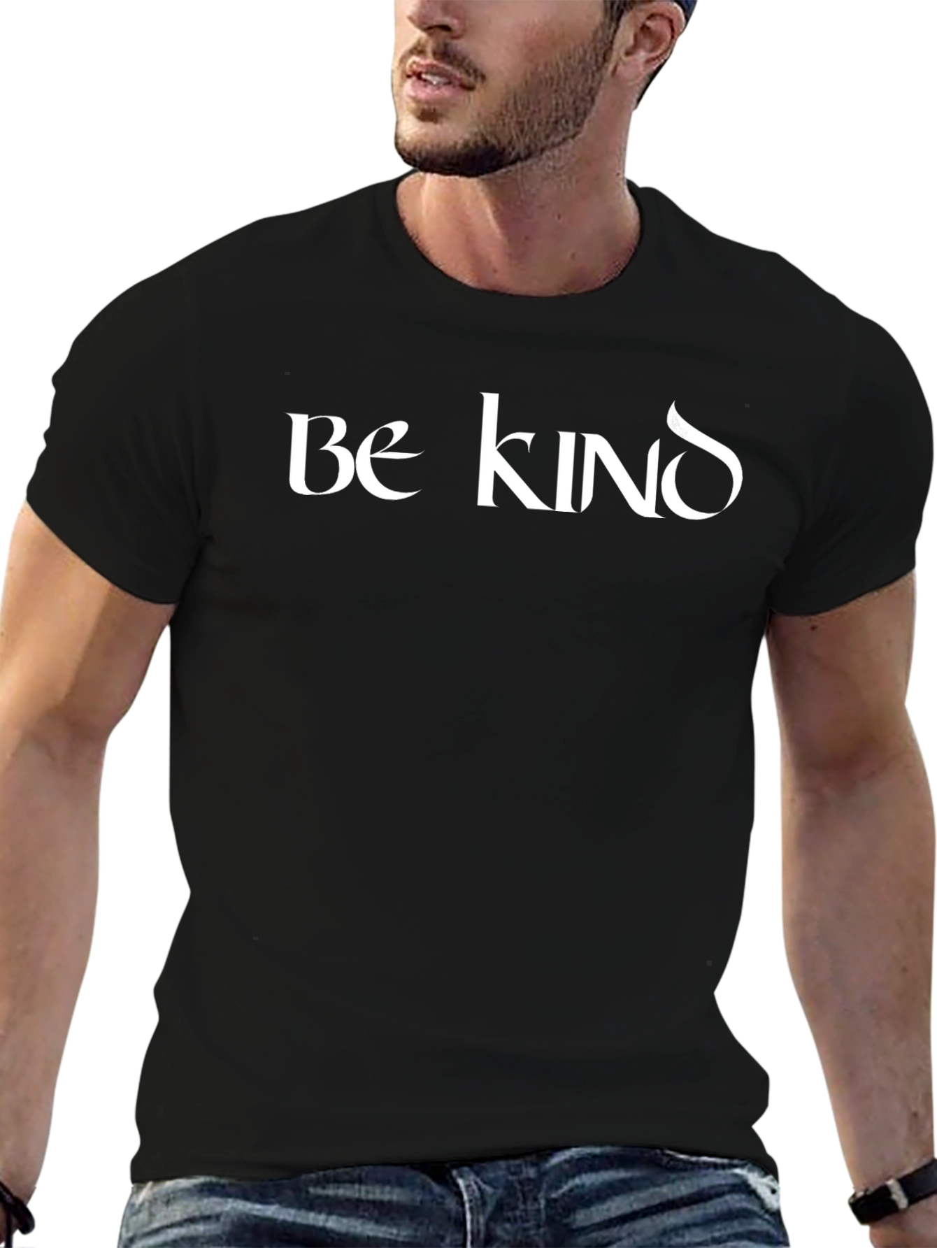 Be Kind Graphic Tee - Soft Cotton Blend
