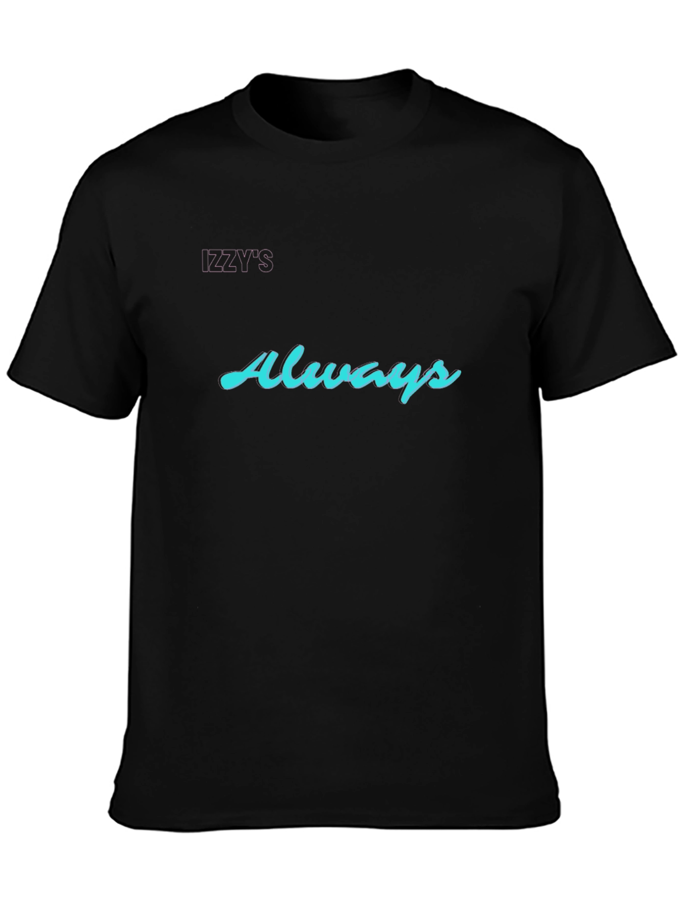 Always T-Shirt - Black Crew Neck Tee