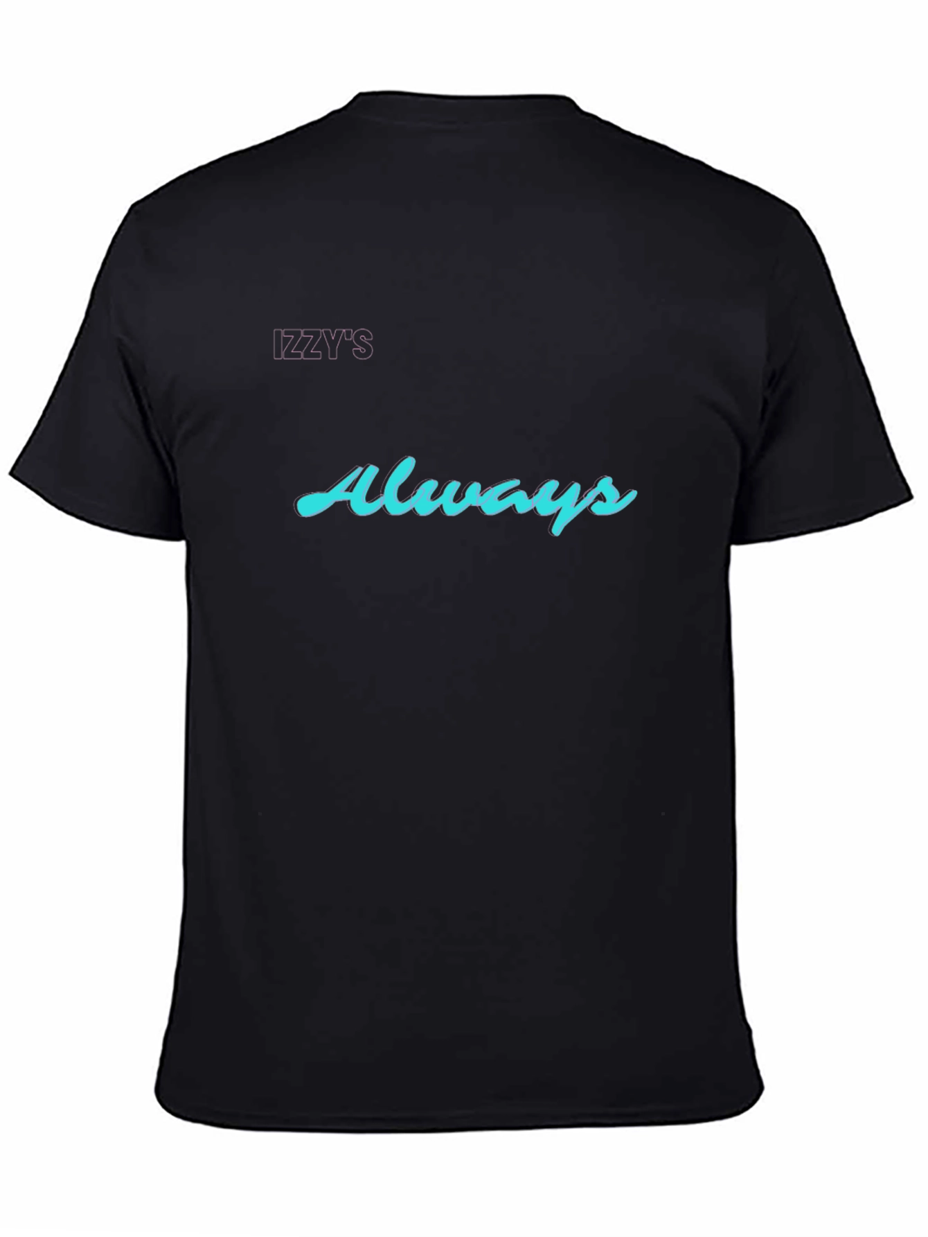 Always T-Shirt - Black Crew Neck Tee