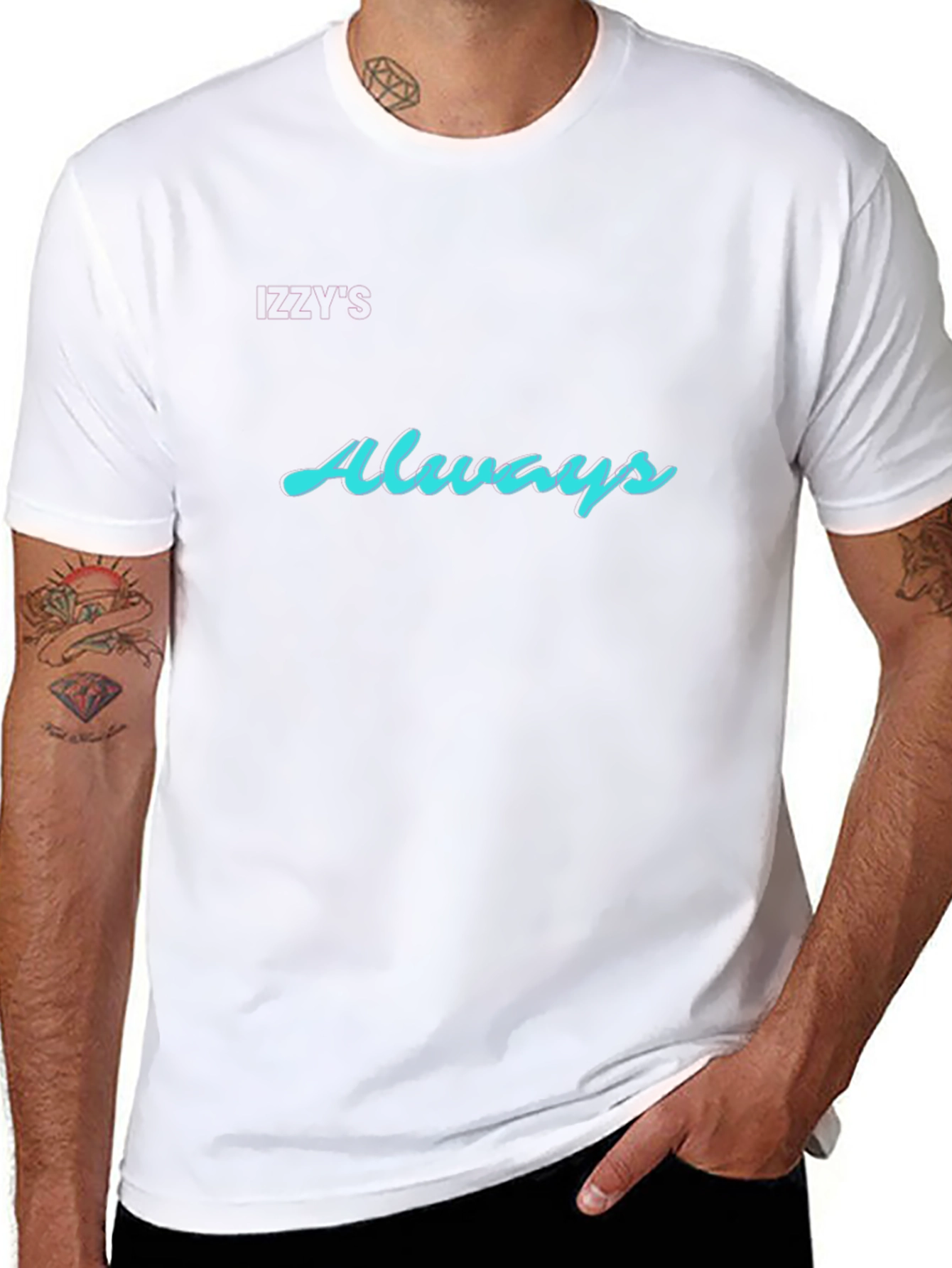 Always T-Shirt - Black Crew Neck Tee