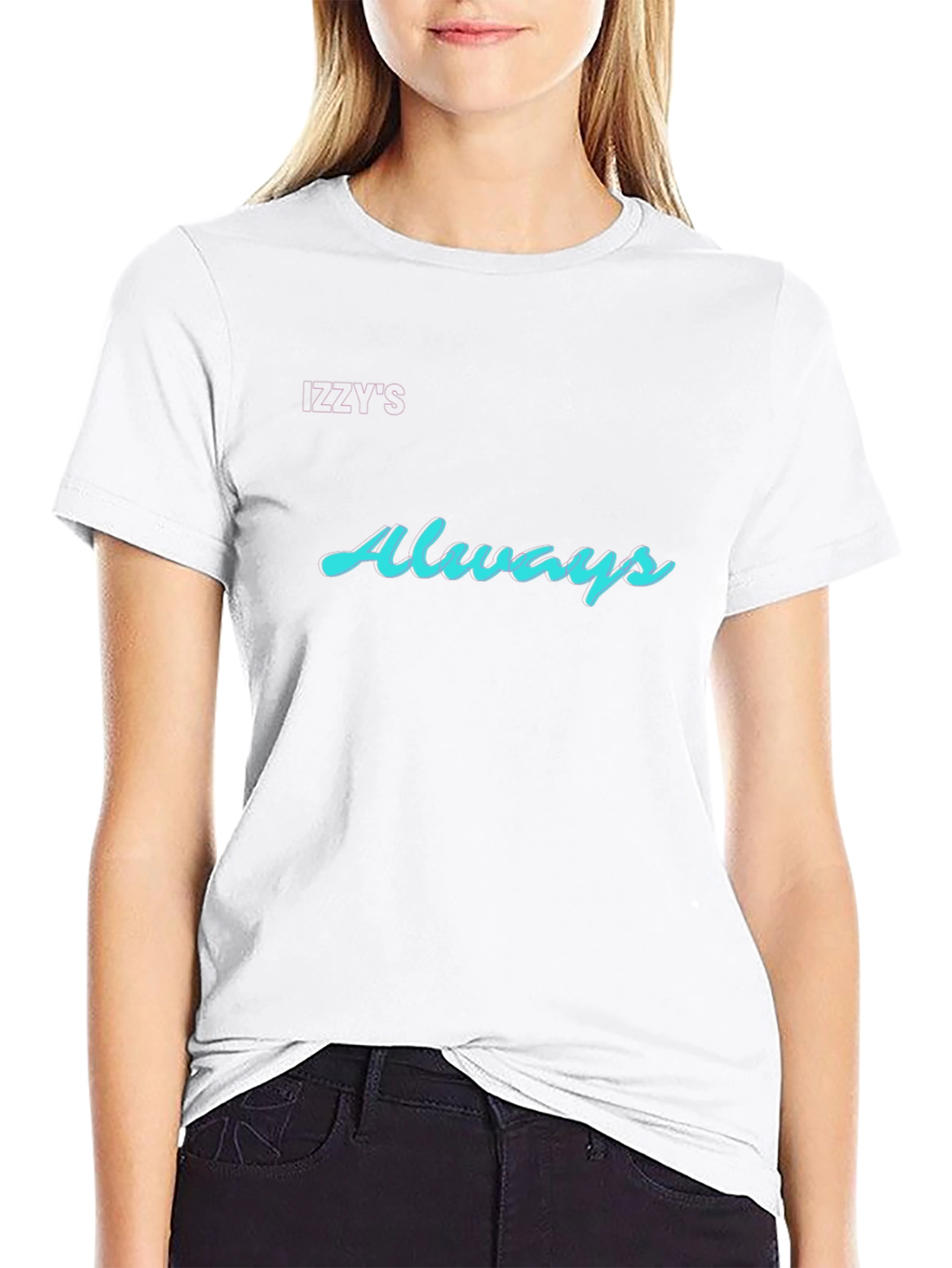 Always T-Shirt - Black Crew Neck Tee
