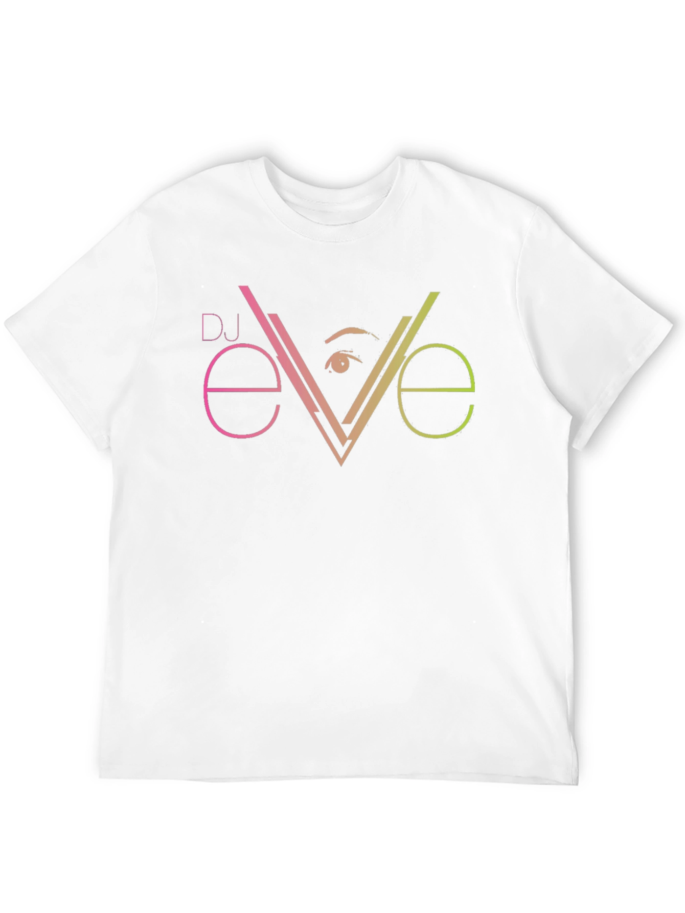 DJ Eve Graphic Tee - Black Cotton