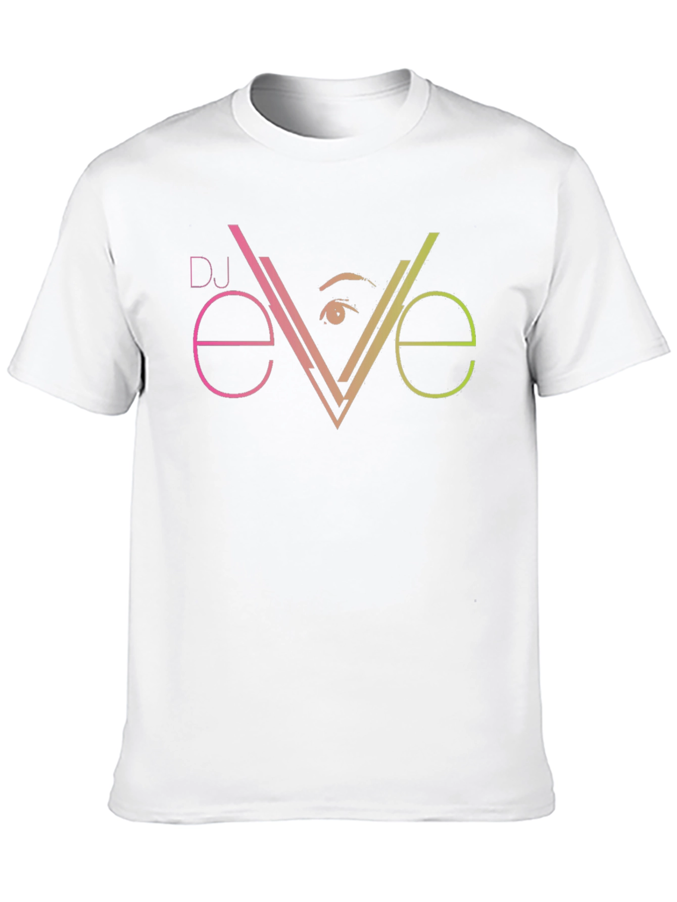 DJ Eve Graphic Tee - Black Cotton