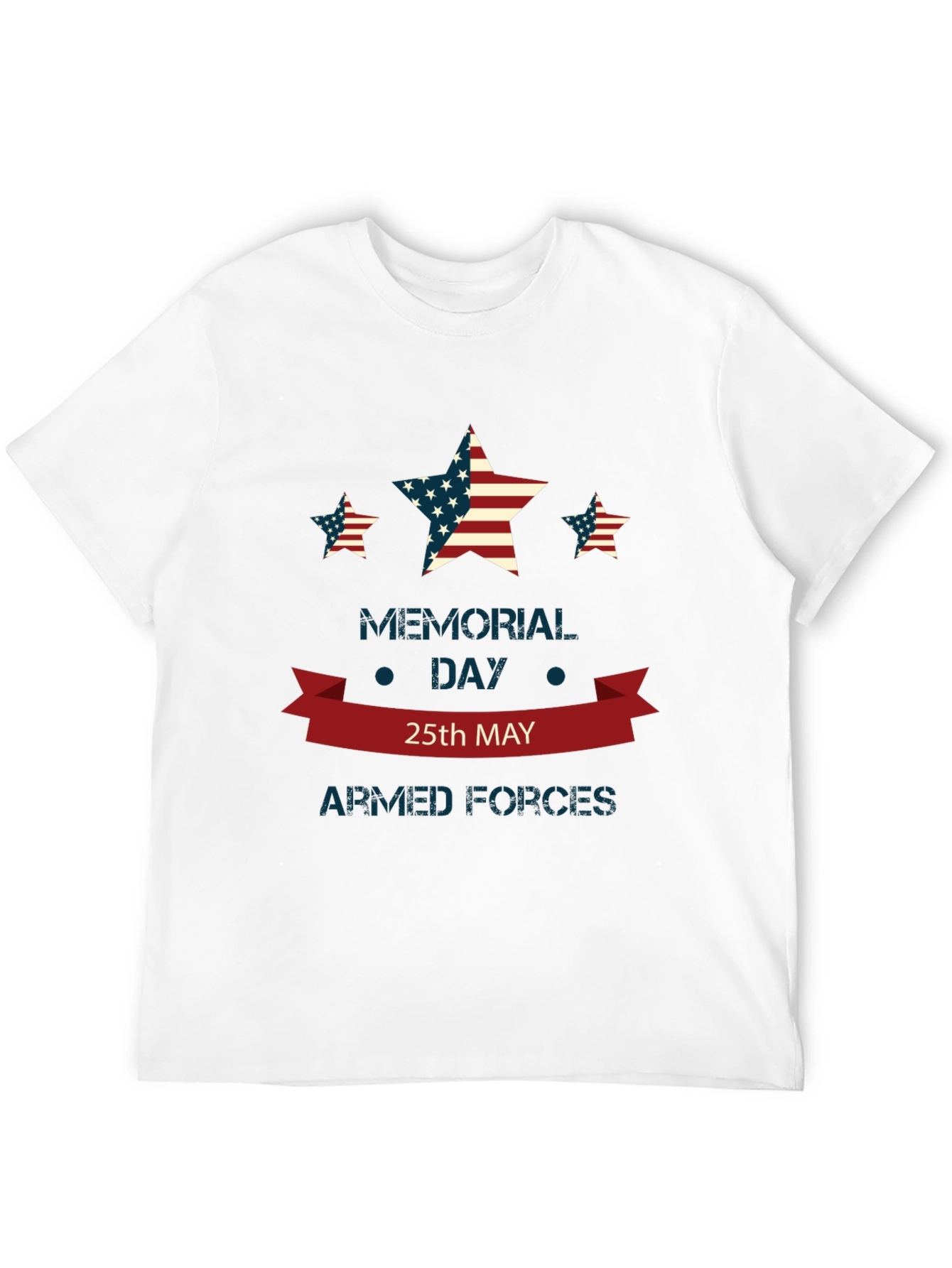 Memorial Day Armed Forces Patriotic T-Shirt