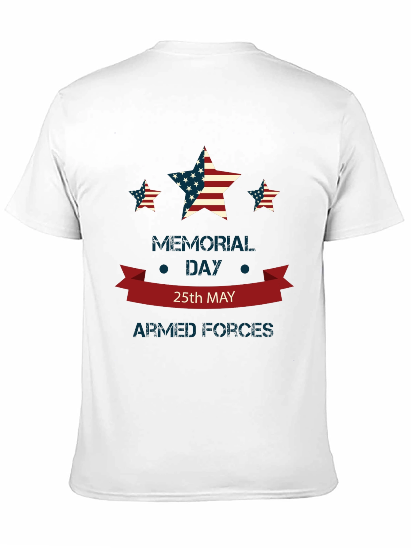 Memorial Day Armed Forces Patriotic T-Shirt