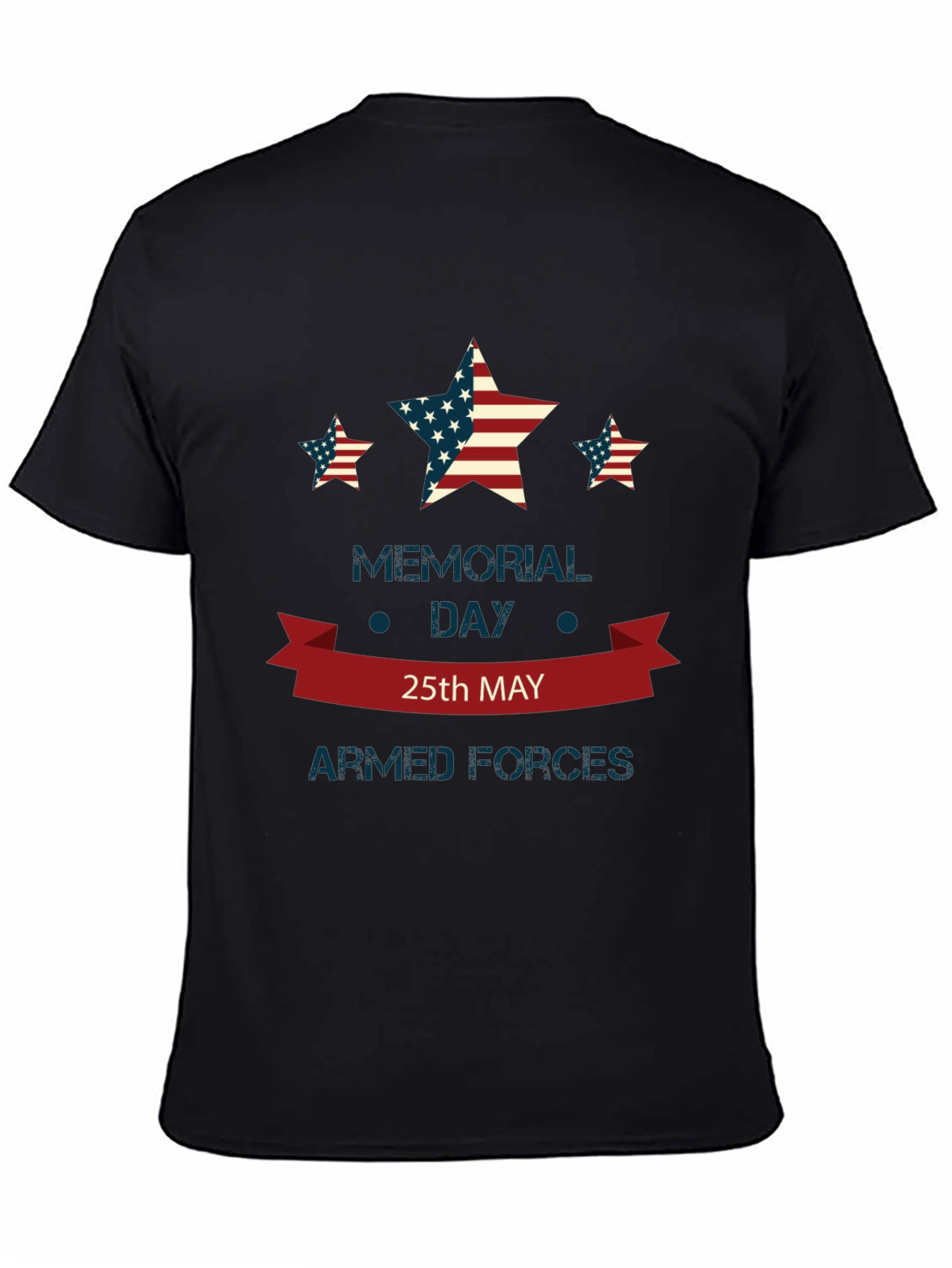 Memorial Day Armed Forces Patriotic T-Shirt