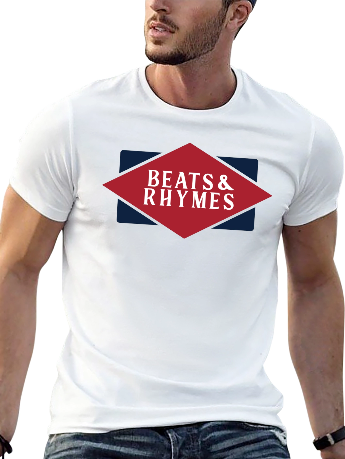 Beats & Rhymes Graphic Tee - Classic Black