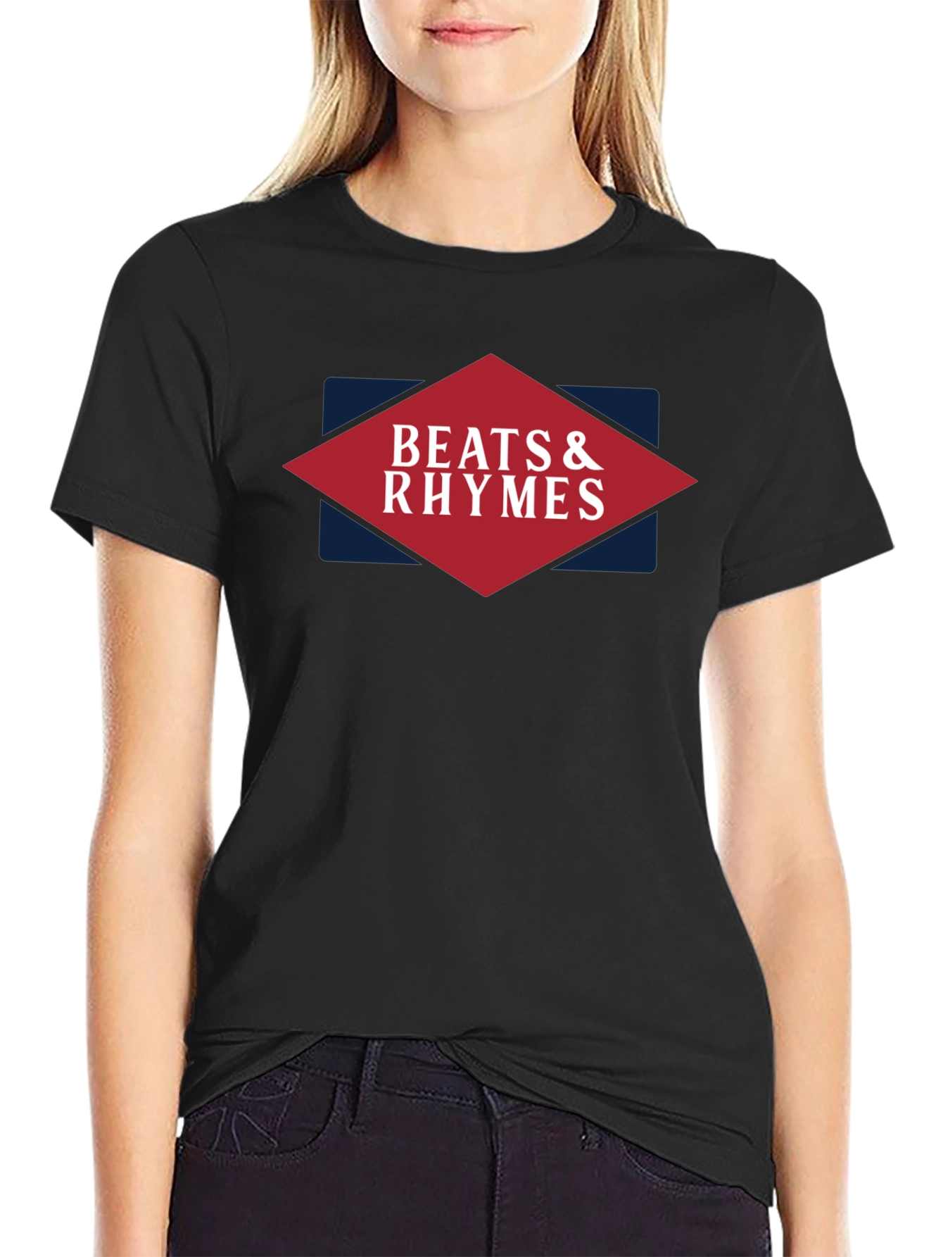 Beats & Rhymes Graphic Tee - Classic Black