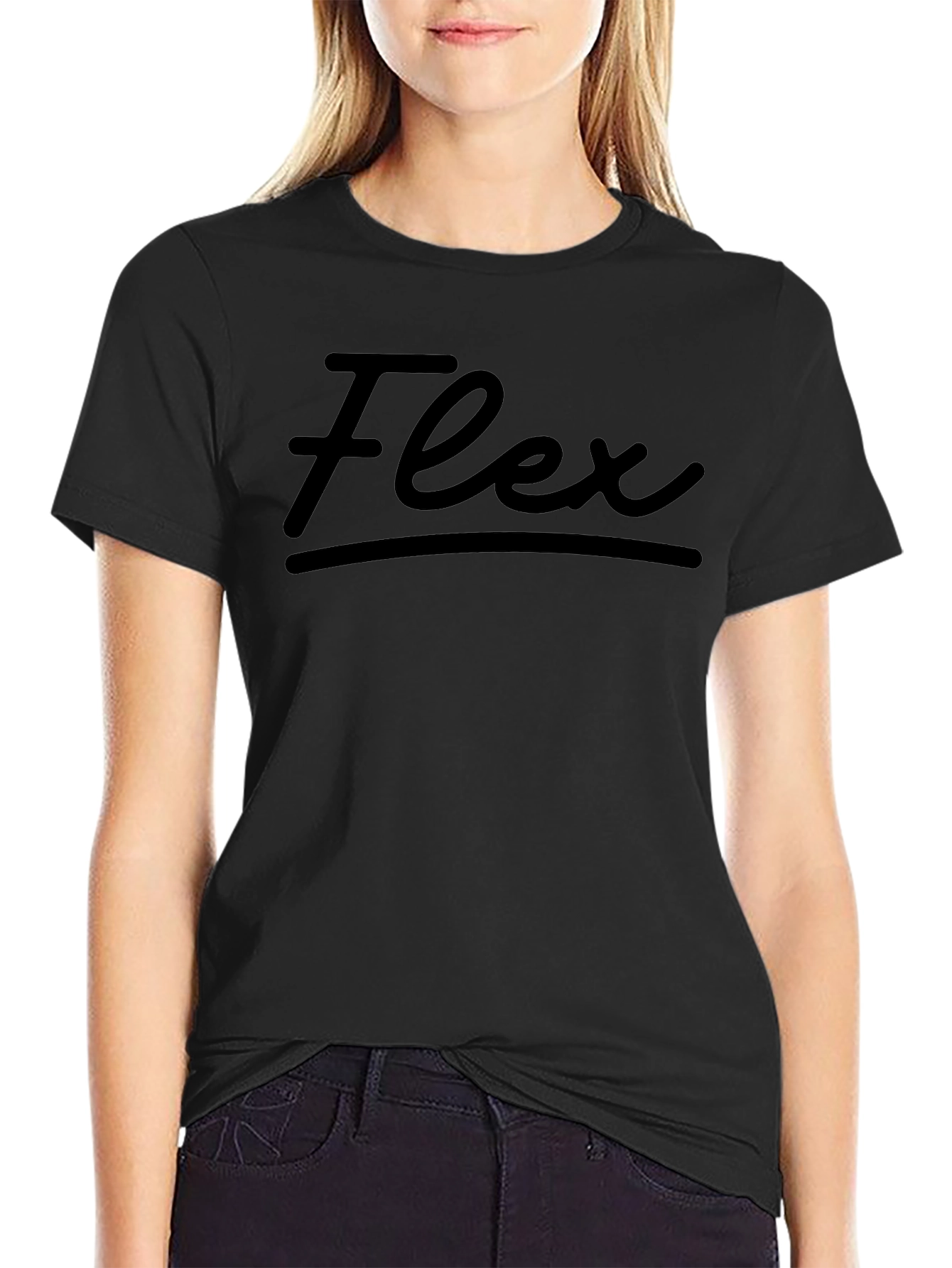 Flex Graphic T-Shirt - Stylish Casual Wear