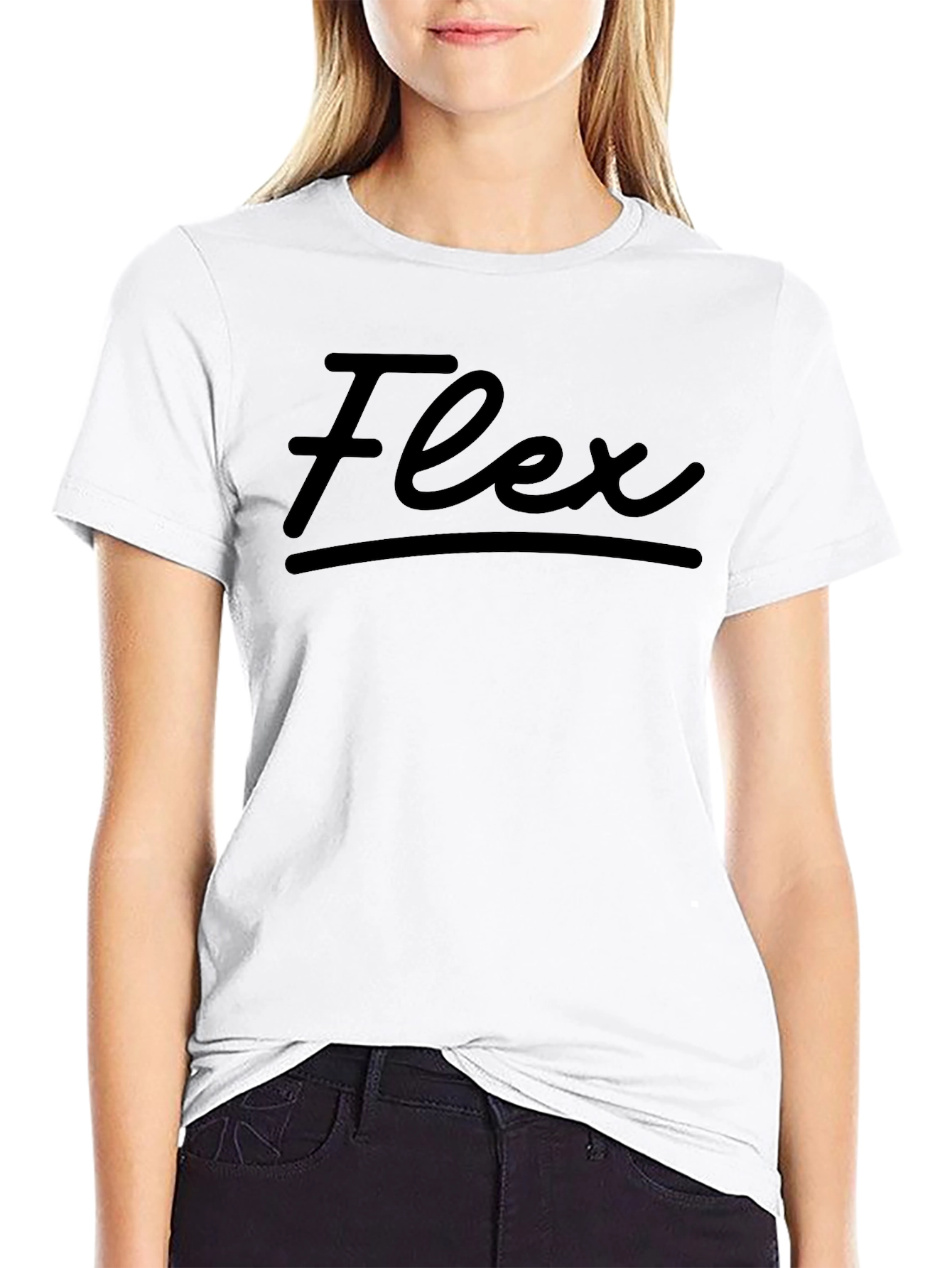 Flex Graphic T-Shirt - Stylish Casual Wear