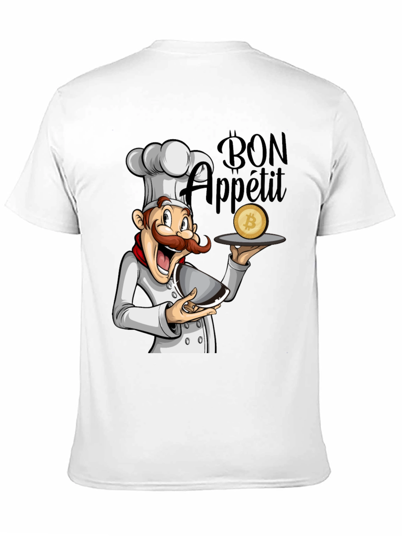Bon Appetit Bitcoin T-Shirt - Cryptocurrency Chef