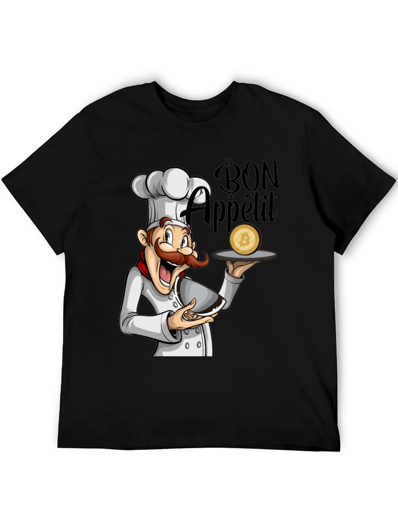Bon Appetit Bitcoin T-Shirt - Cryptocurrency Chef