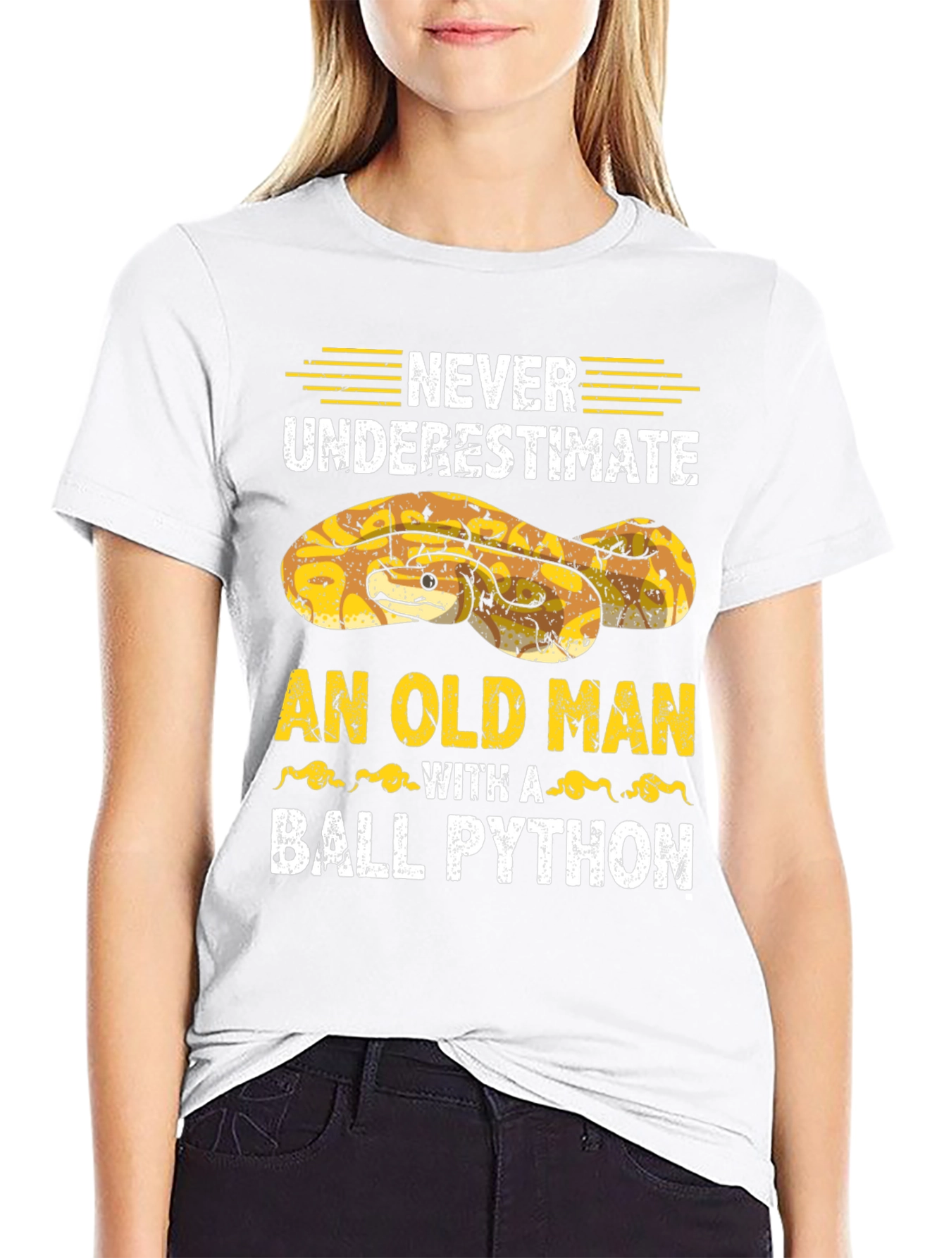 Ball Python Old Man T-Shirt