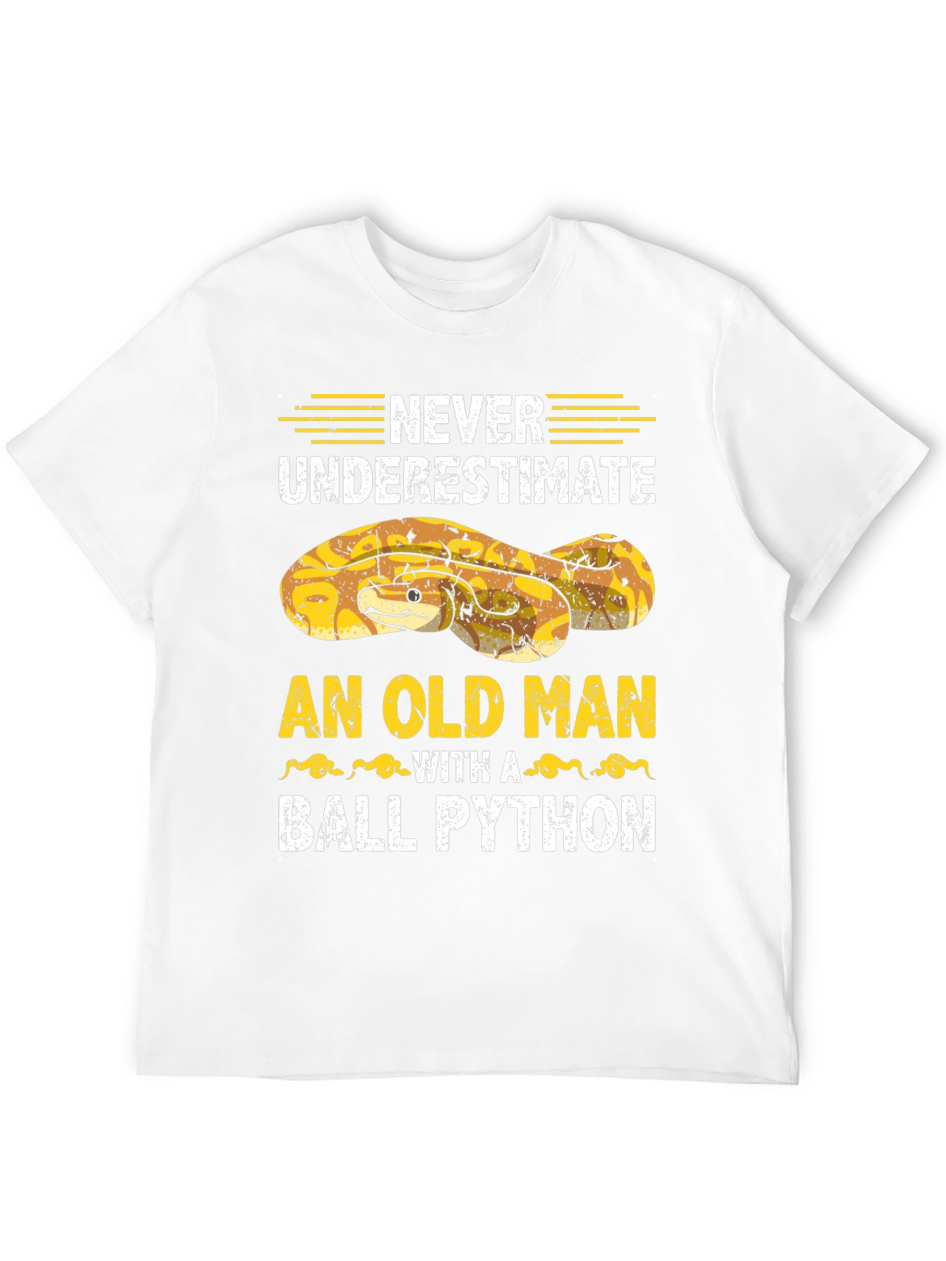 Ball Python Old Man T-Shirt