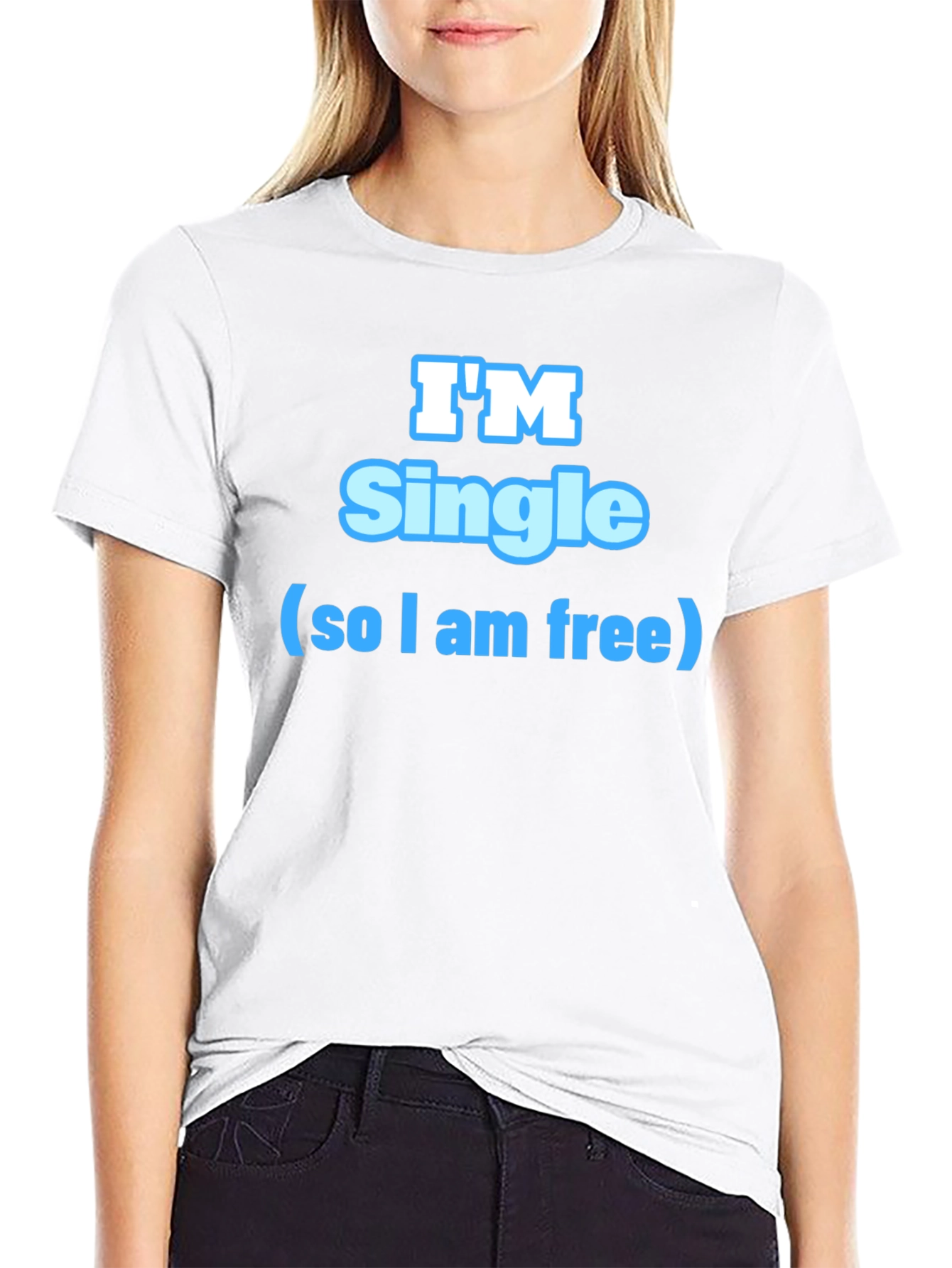 Im Single T-Shirt - Fun & Playful Design