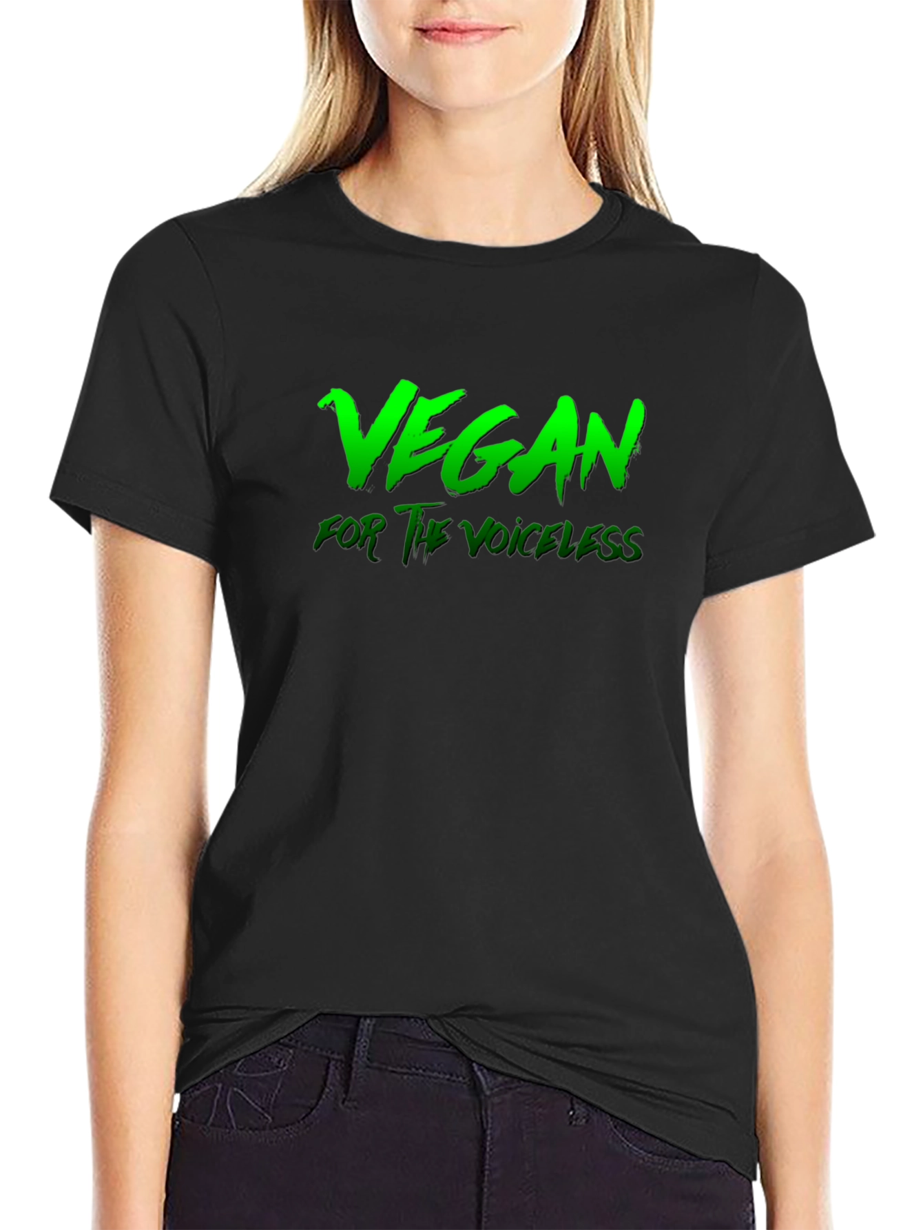 Vegan for the Voiceless Graphic T-Shirt
