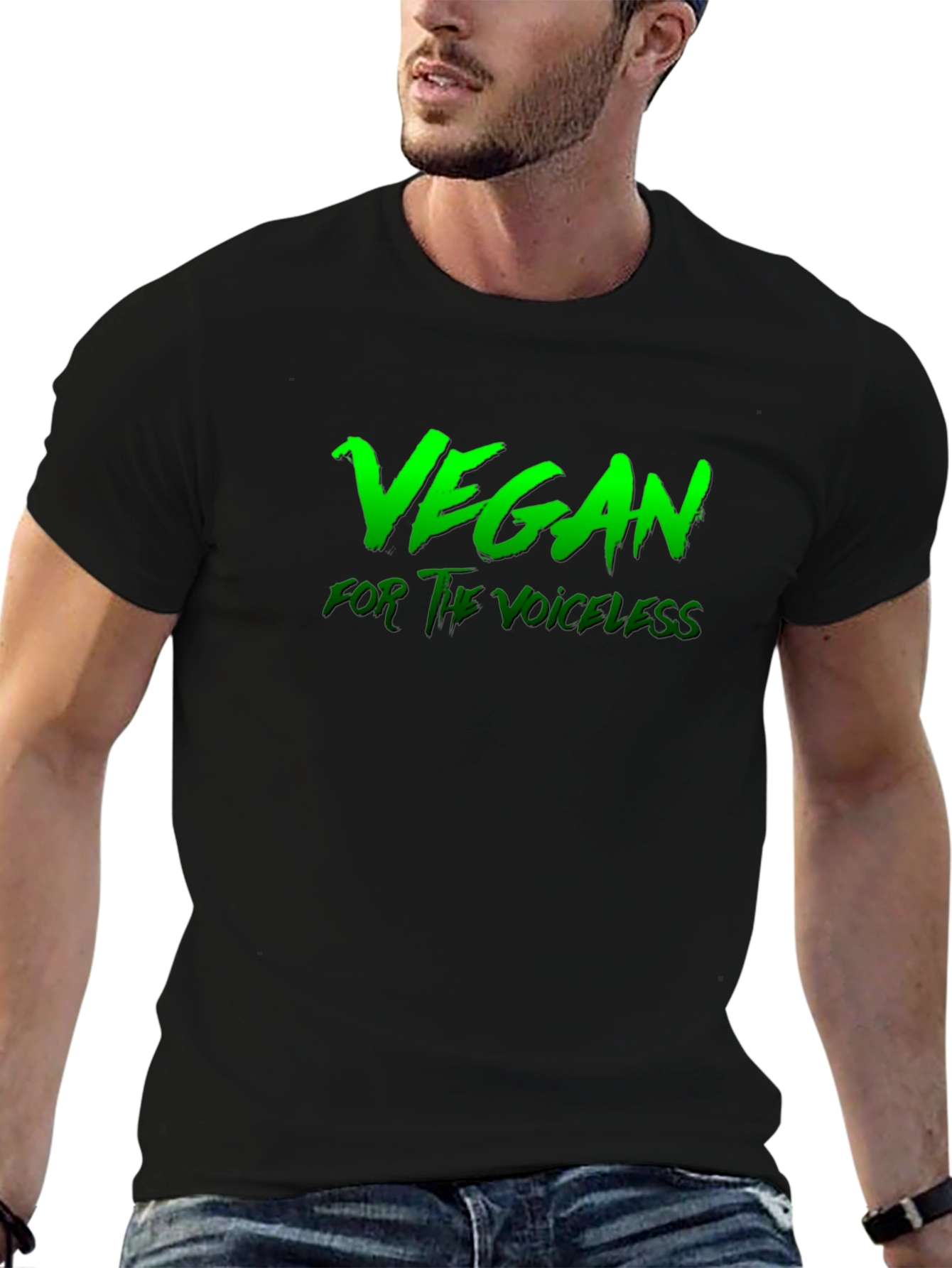 Vegan for the Voiceless Graphic T-Shirt