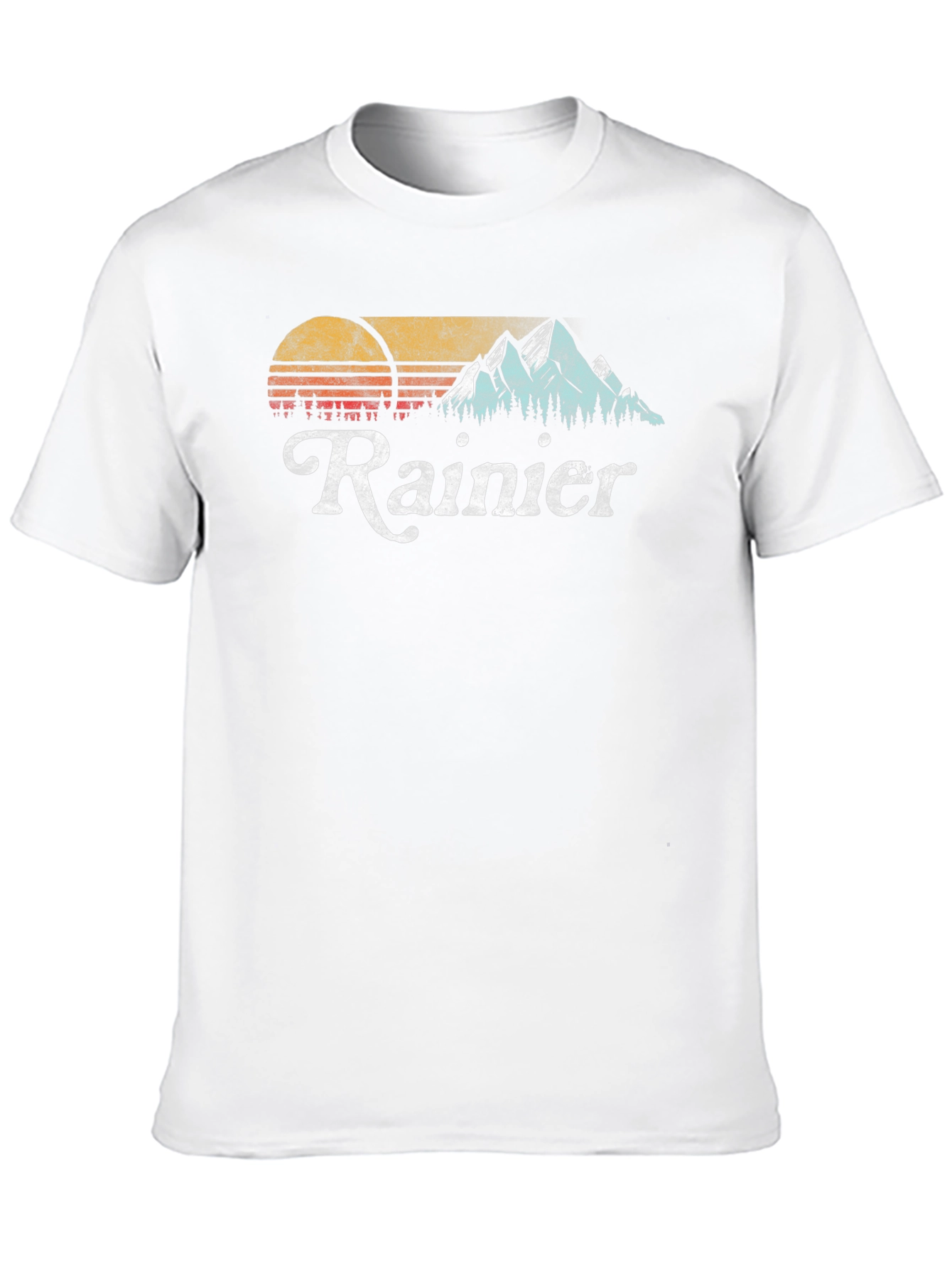 Retro Rainier Graphic T-Shirt