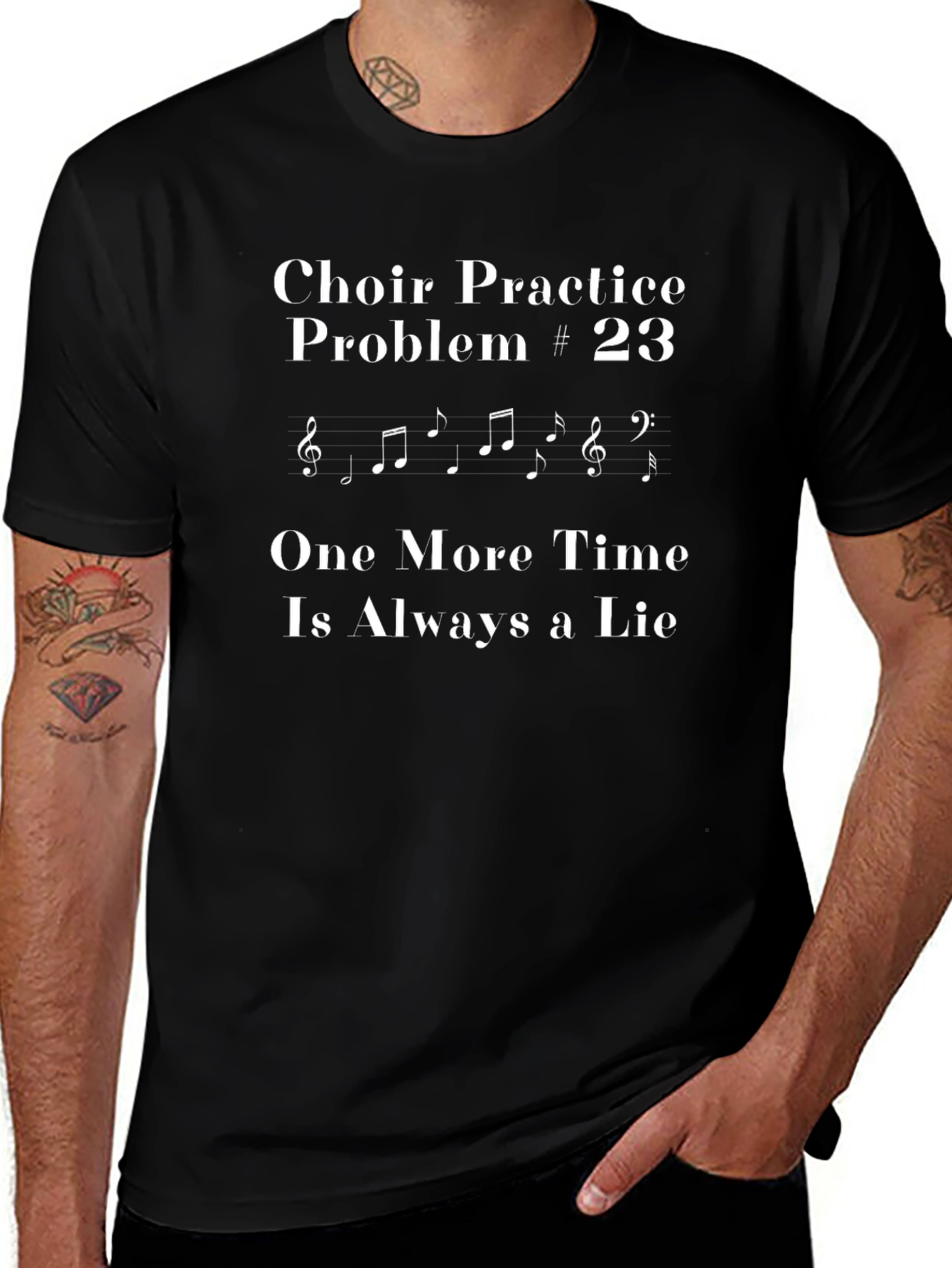 Choir Practice Problem Funny Music T-Shirt