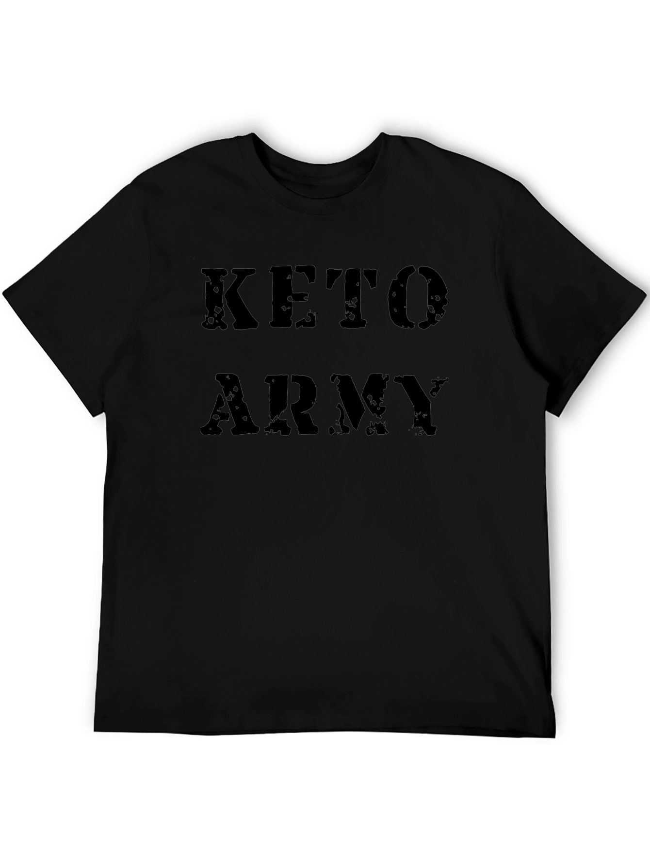 Keto Army Black T-Shirt