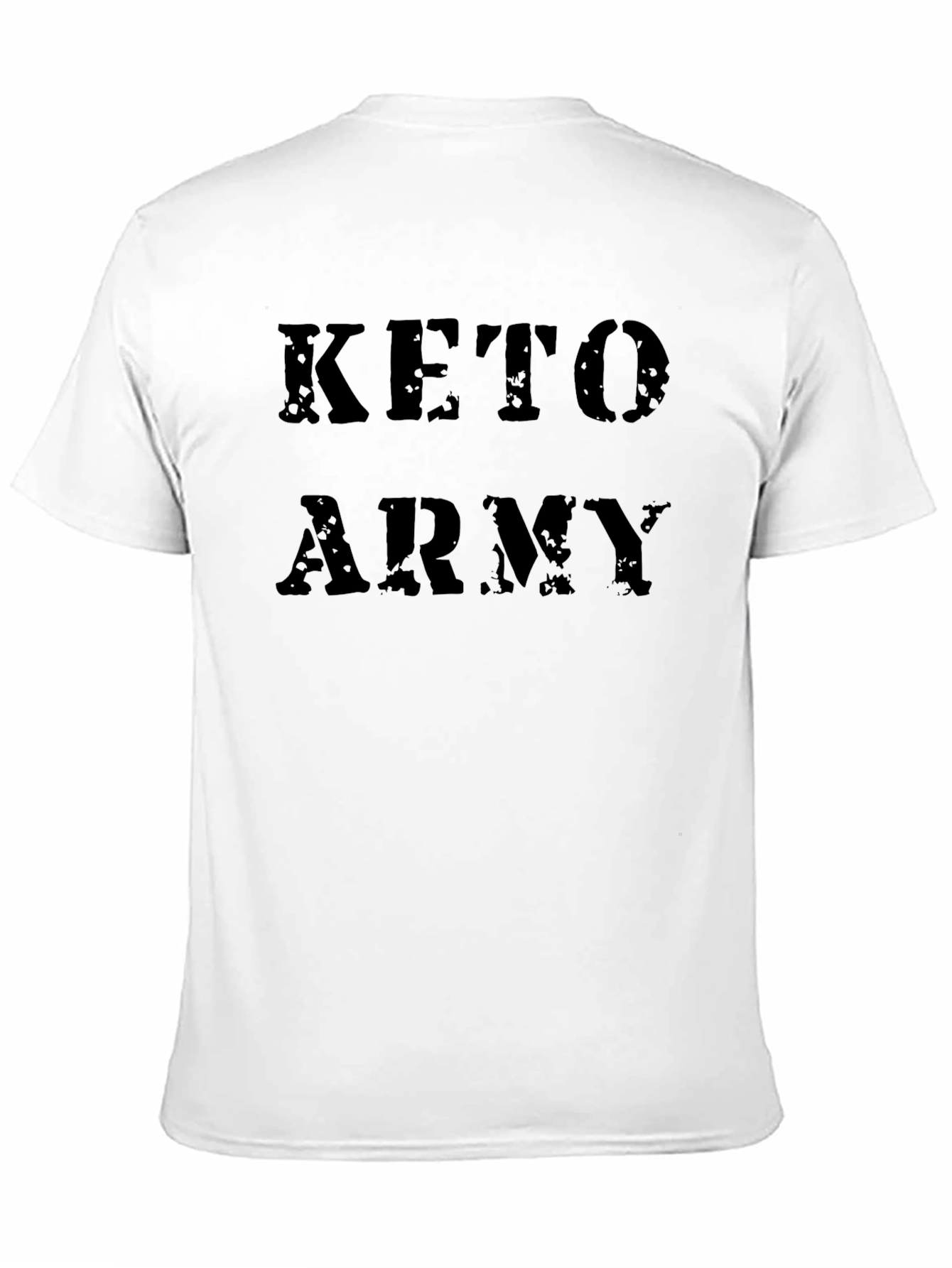 Keto Army Black T-Shirt