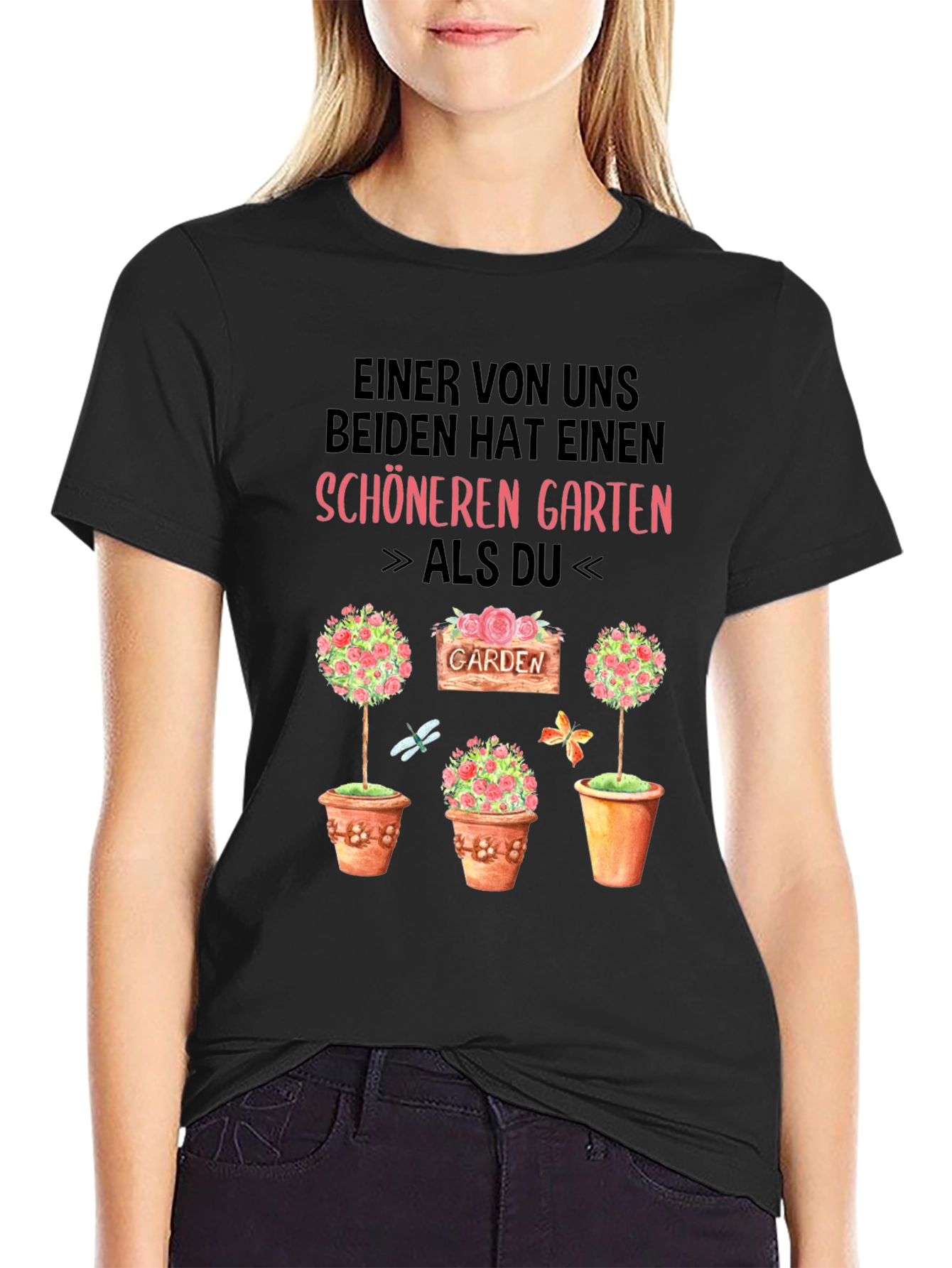 Funny Gardener T-Shirt: Schöneren Garten Design