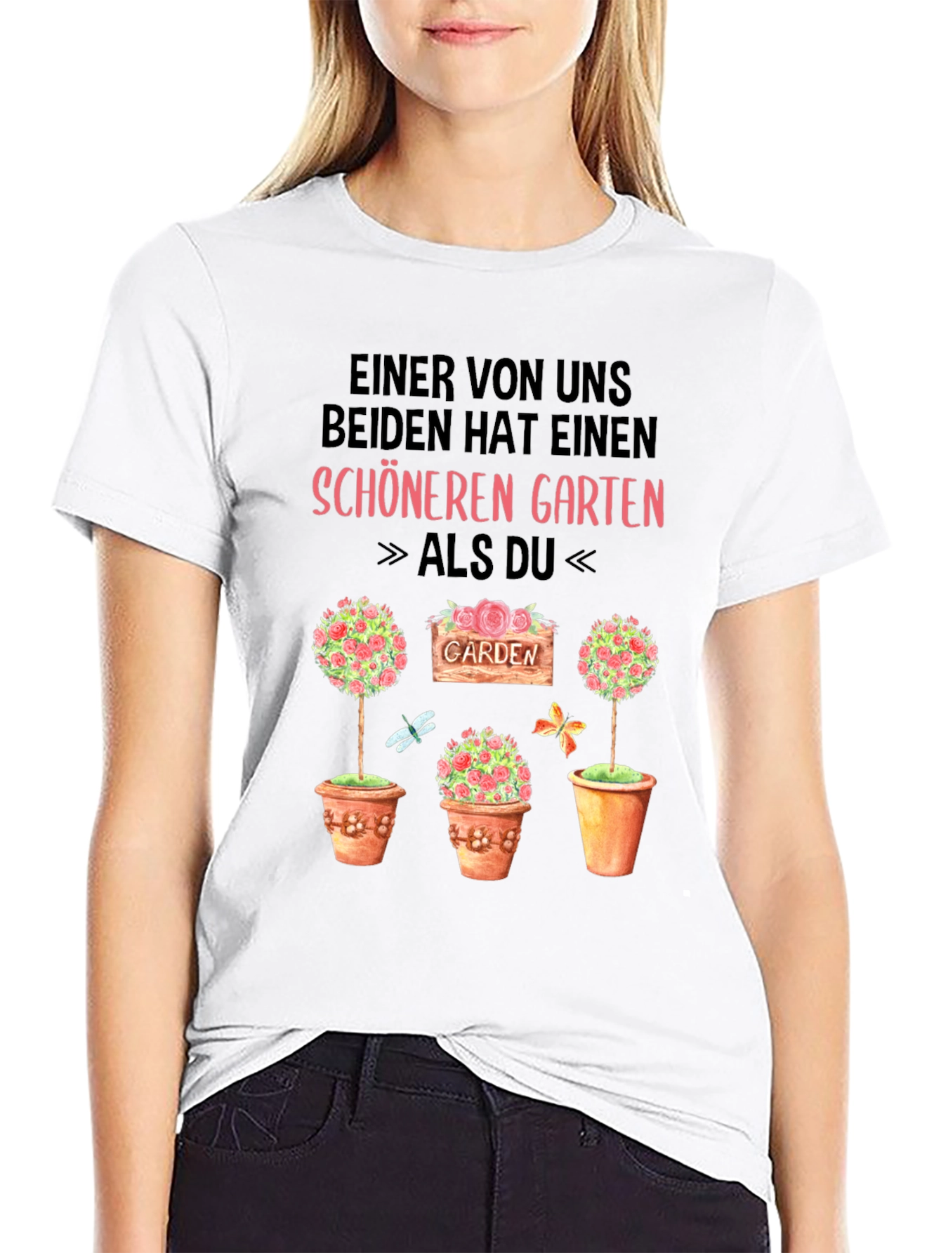 Funny Gardener T-Shirt: Schöneren Garten Design