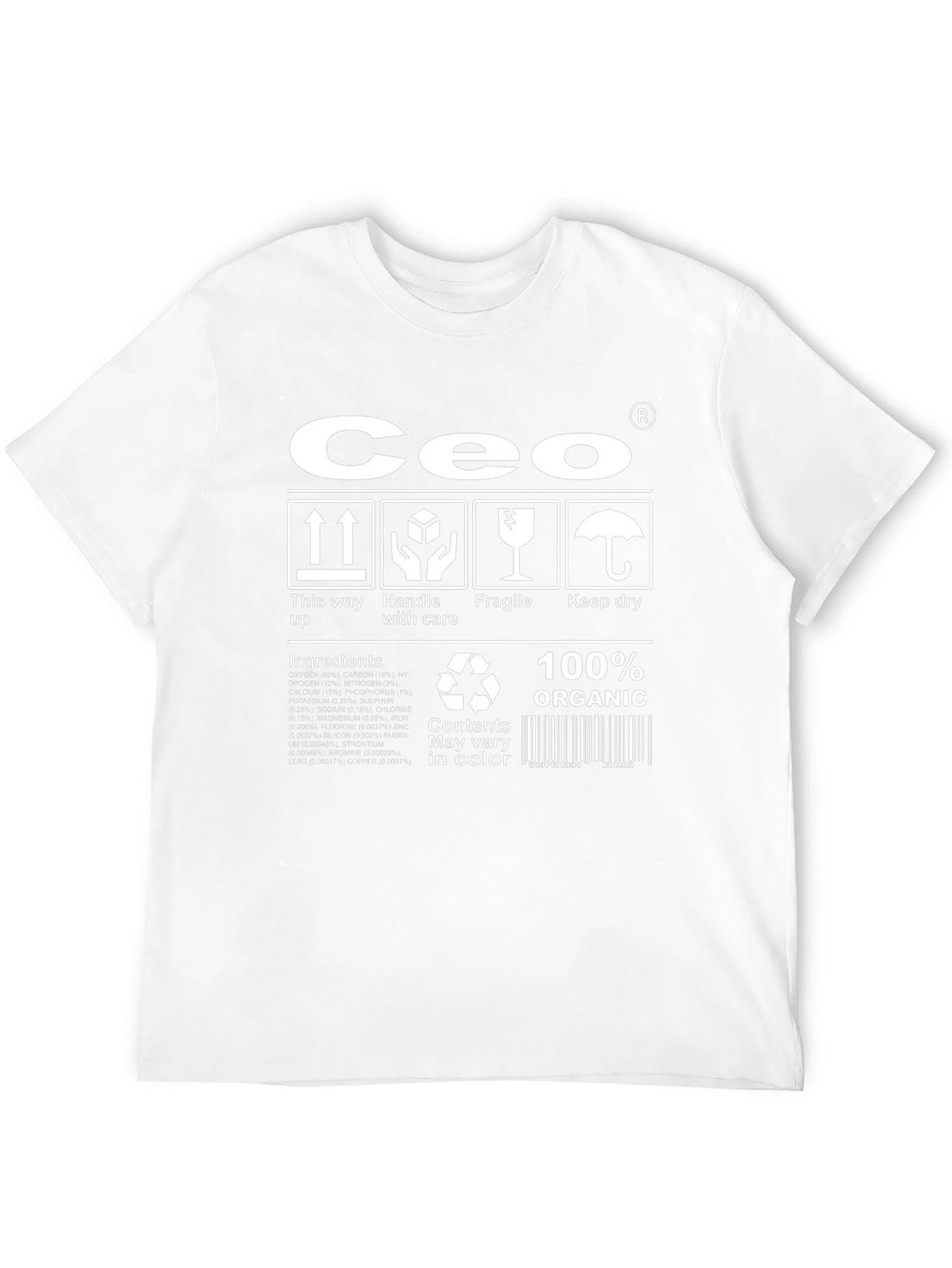 CEO Organic Cotton Graphic T-Shirt
