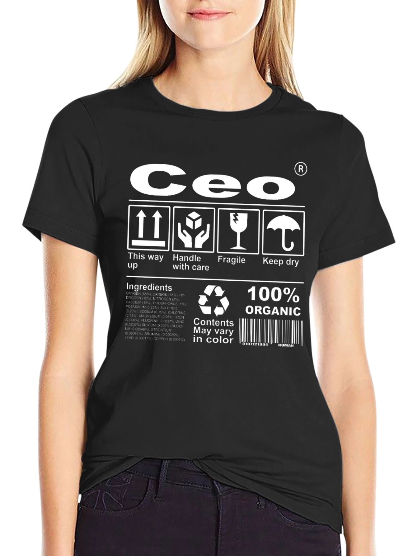 CEO Organic Cotton Graphic T-Shirt