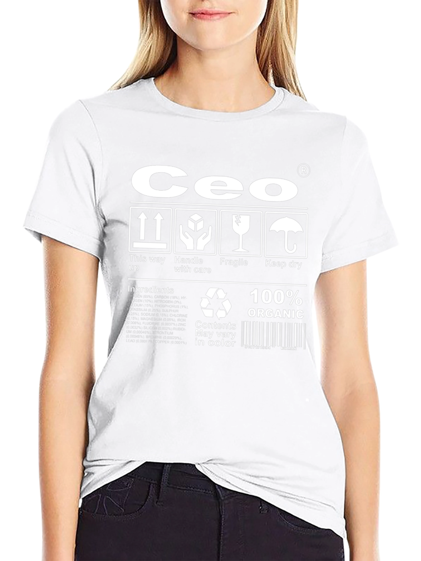 CEO Organic Cotton Graphic T-Shirt