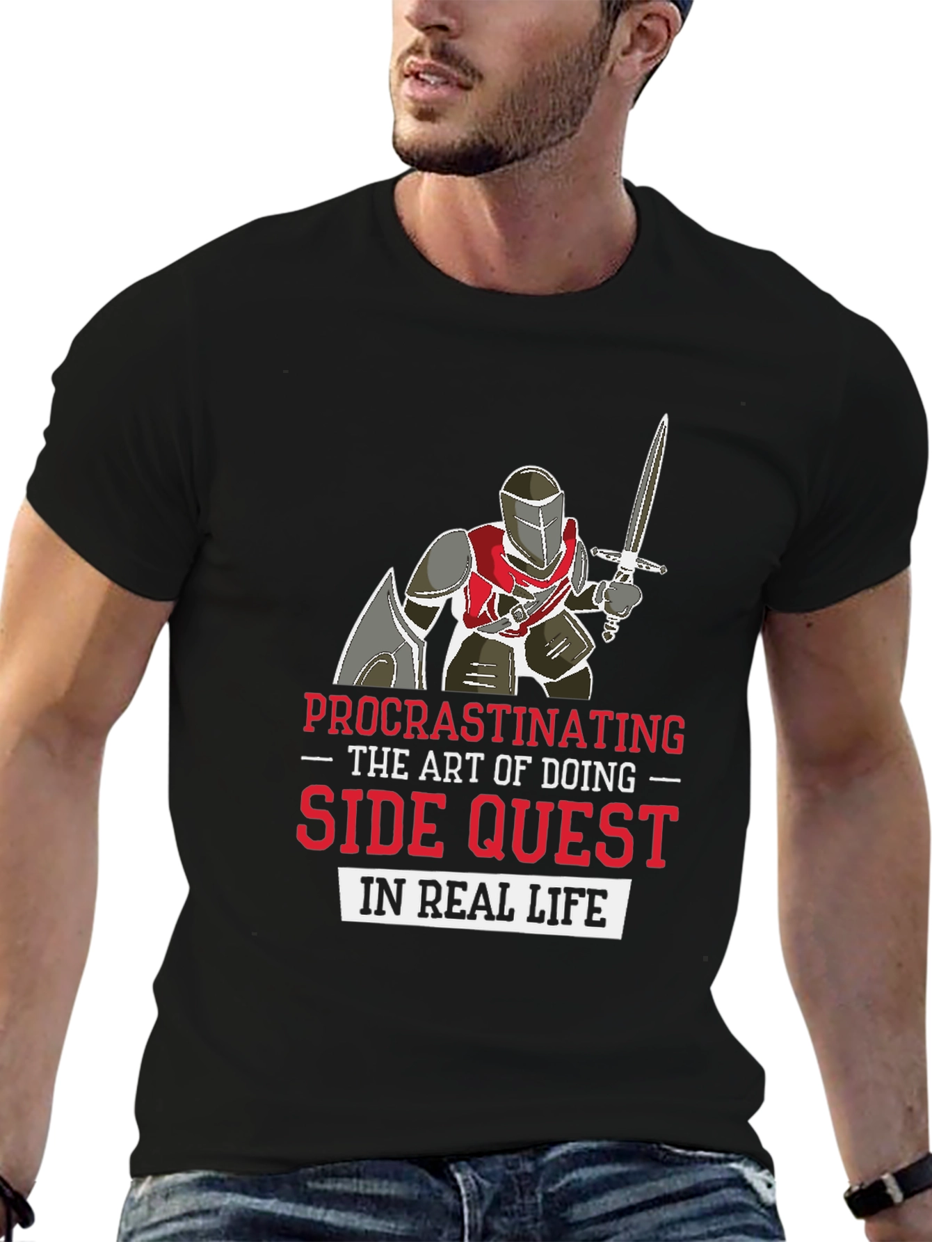 Procrastinating Side Quest T-Shirt