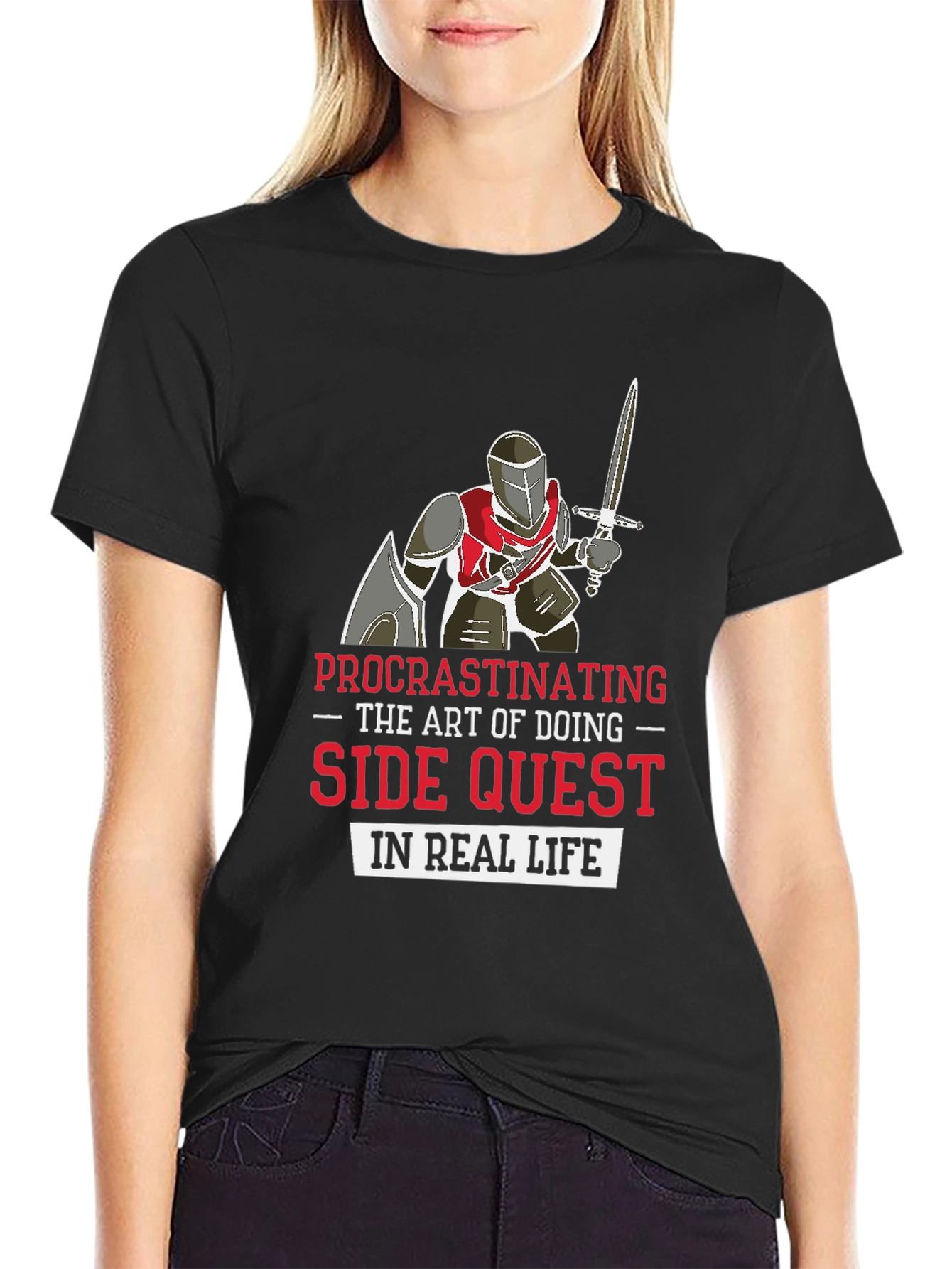 Procrastinating Side Quest T-Shirt