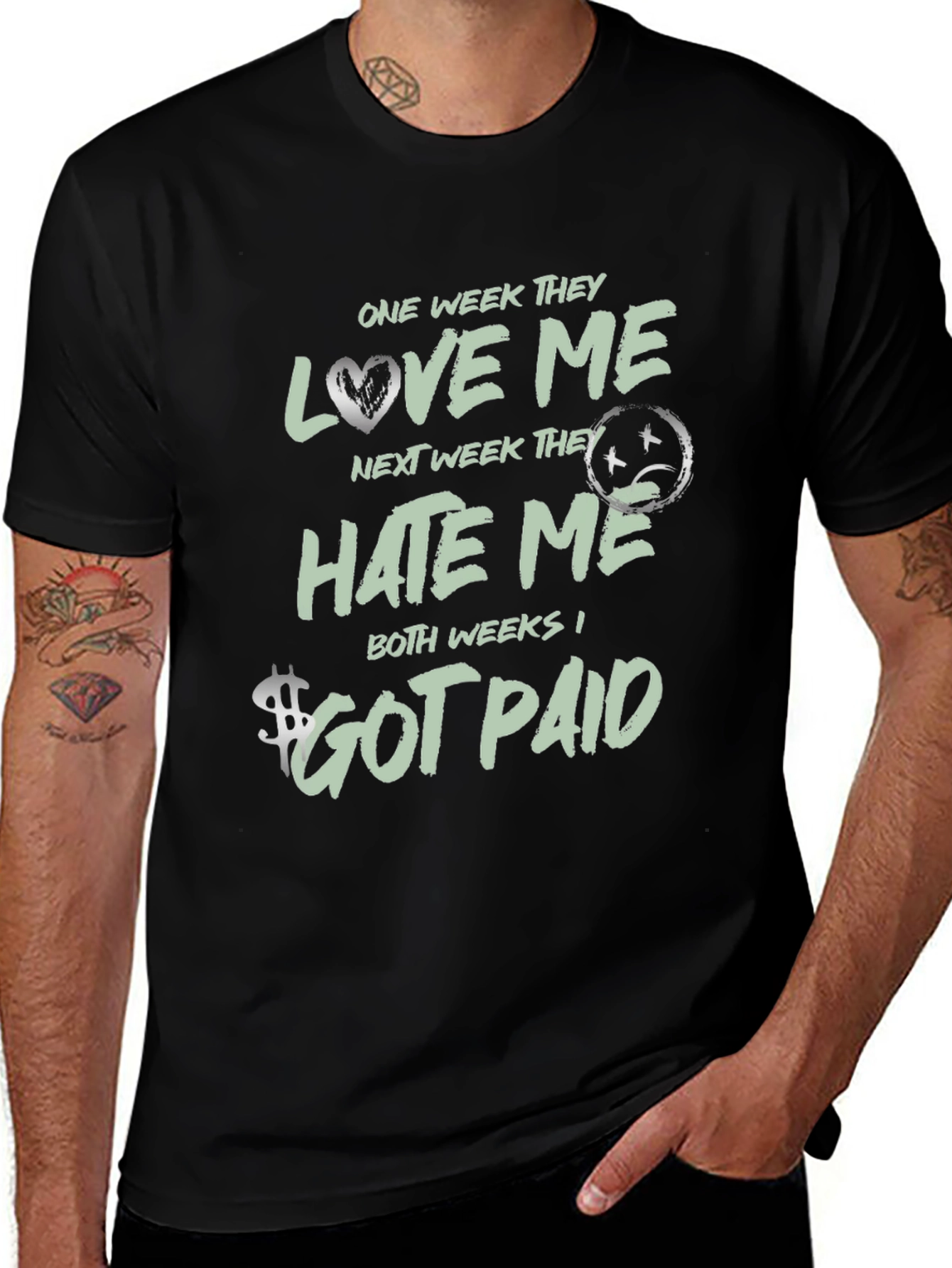 One Week Love Me Hate Me T-Shirt