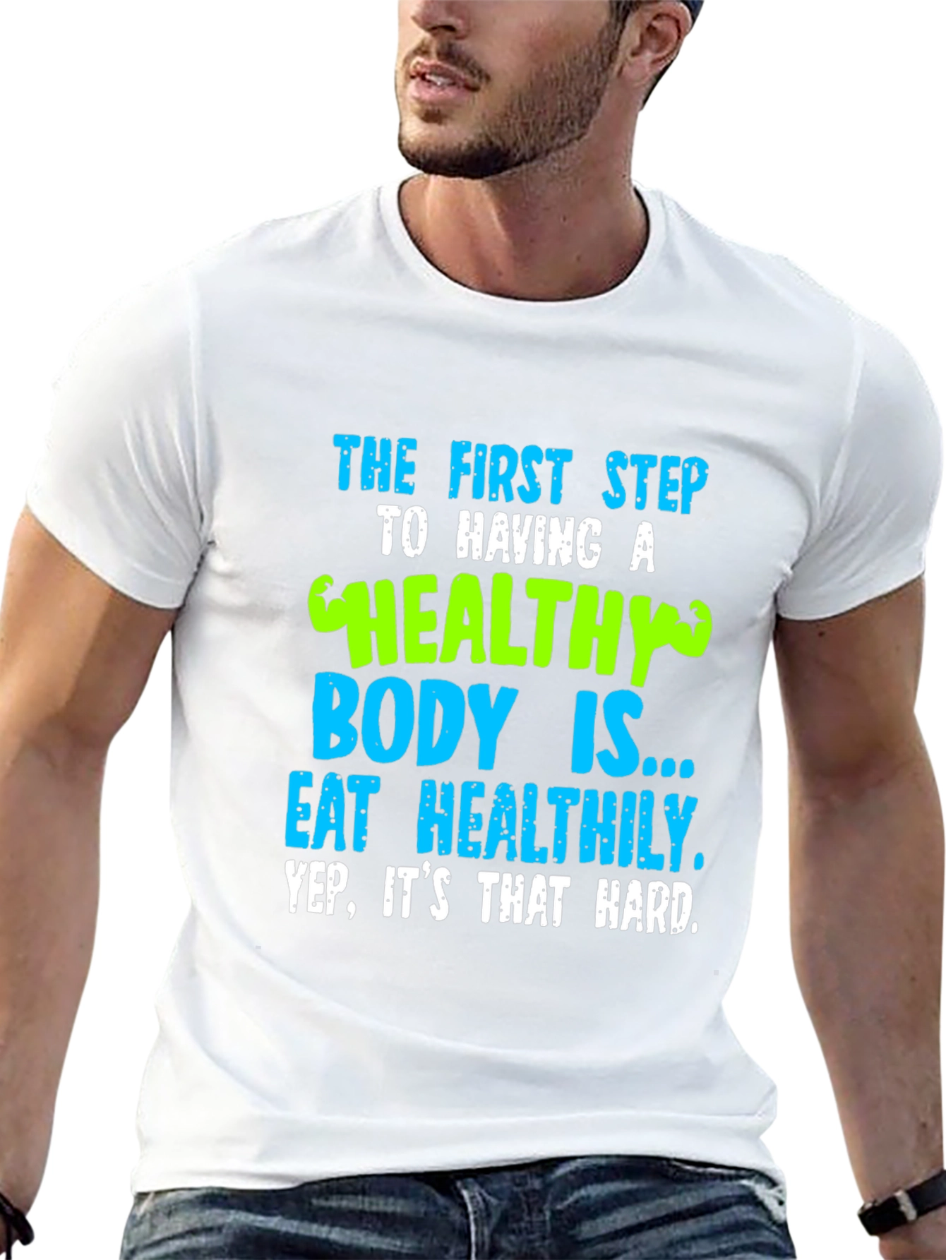 Healthy Body Graphic T-Shirt
