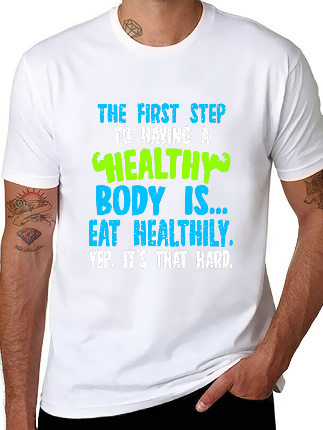 Healthy Body Graphic T-Shirt