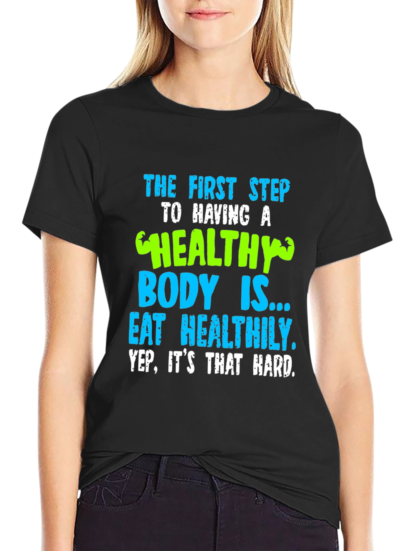 Healthy Body Graphic T-Shirt