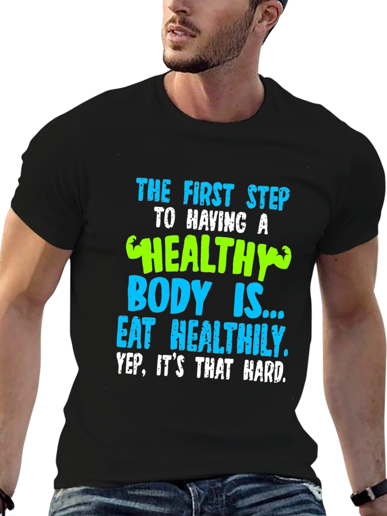 Healthy Body Graphic T-Shirt