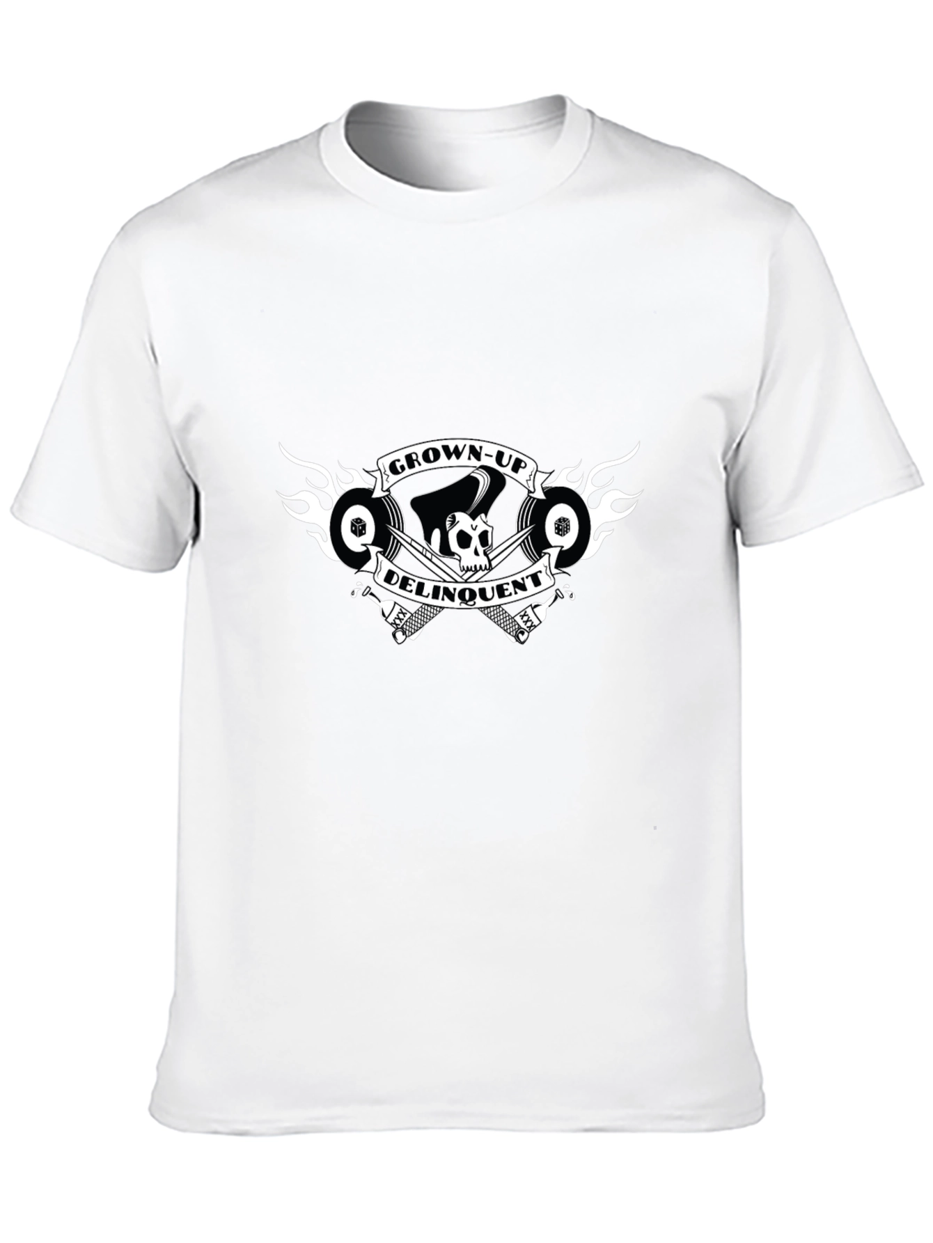 Grown-Up Delinquent Graphic Tee