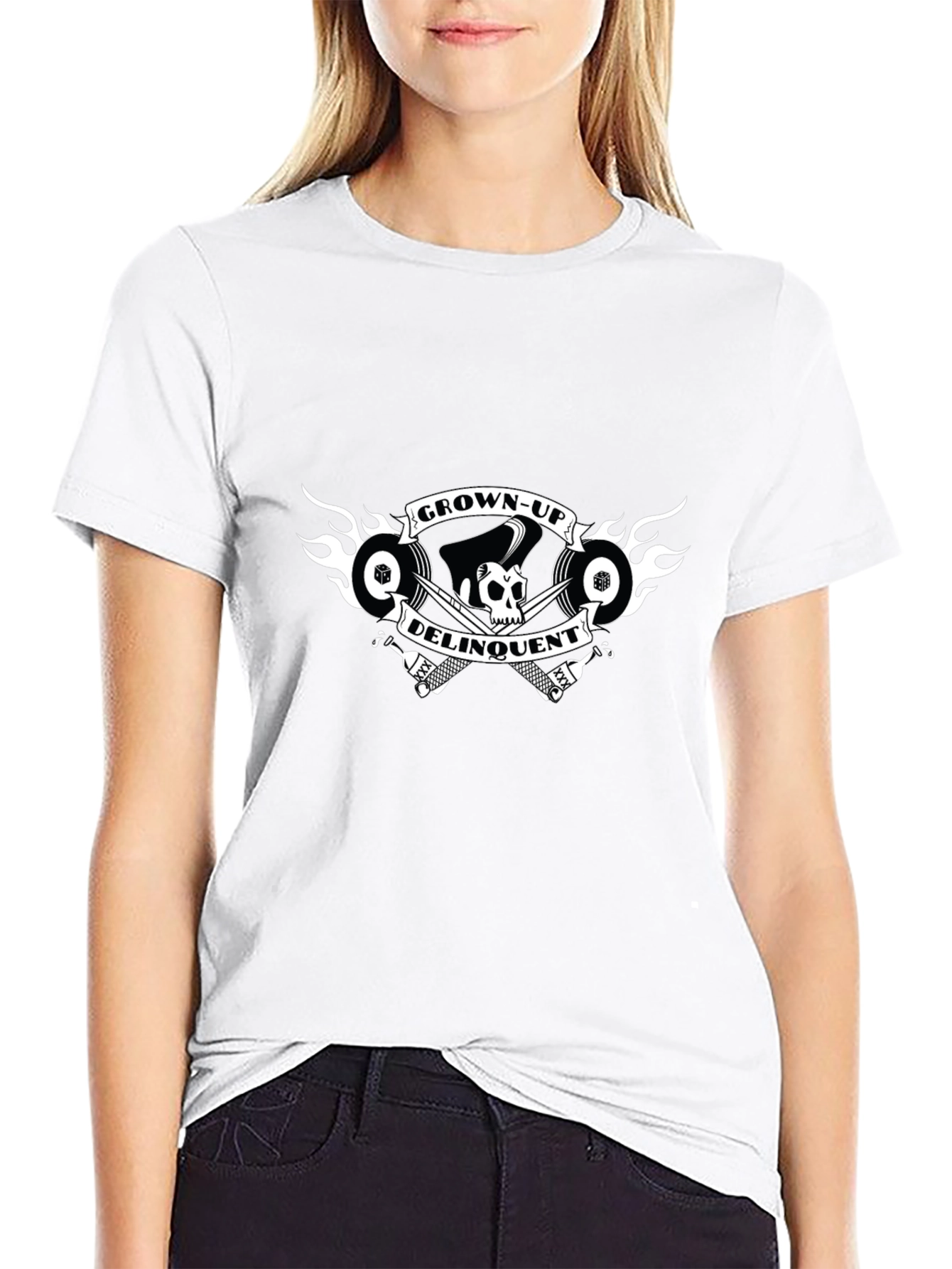 Grown-Up Delinquent Graphic Tee