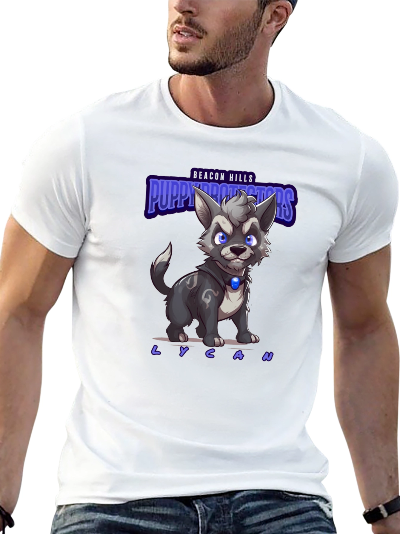 Puppy Protectors Cartoon Lycan T-Shirt