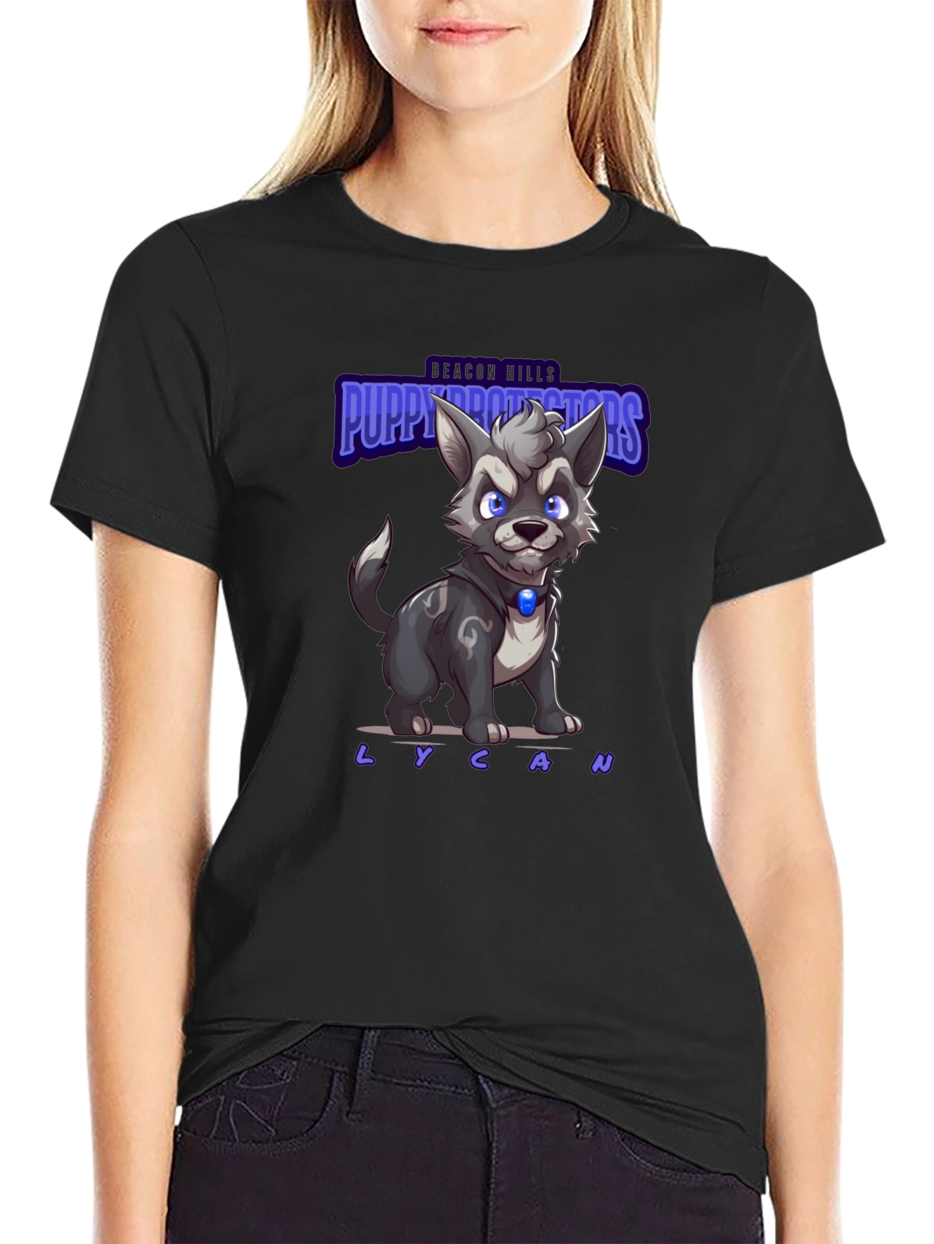 Puppy Protectors Cartoon Lycan T-Shirt